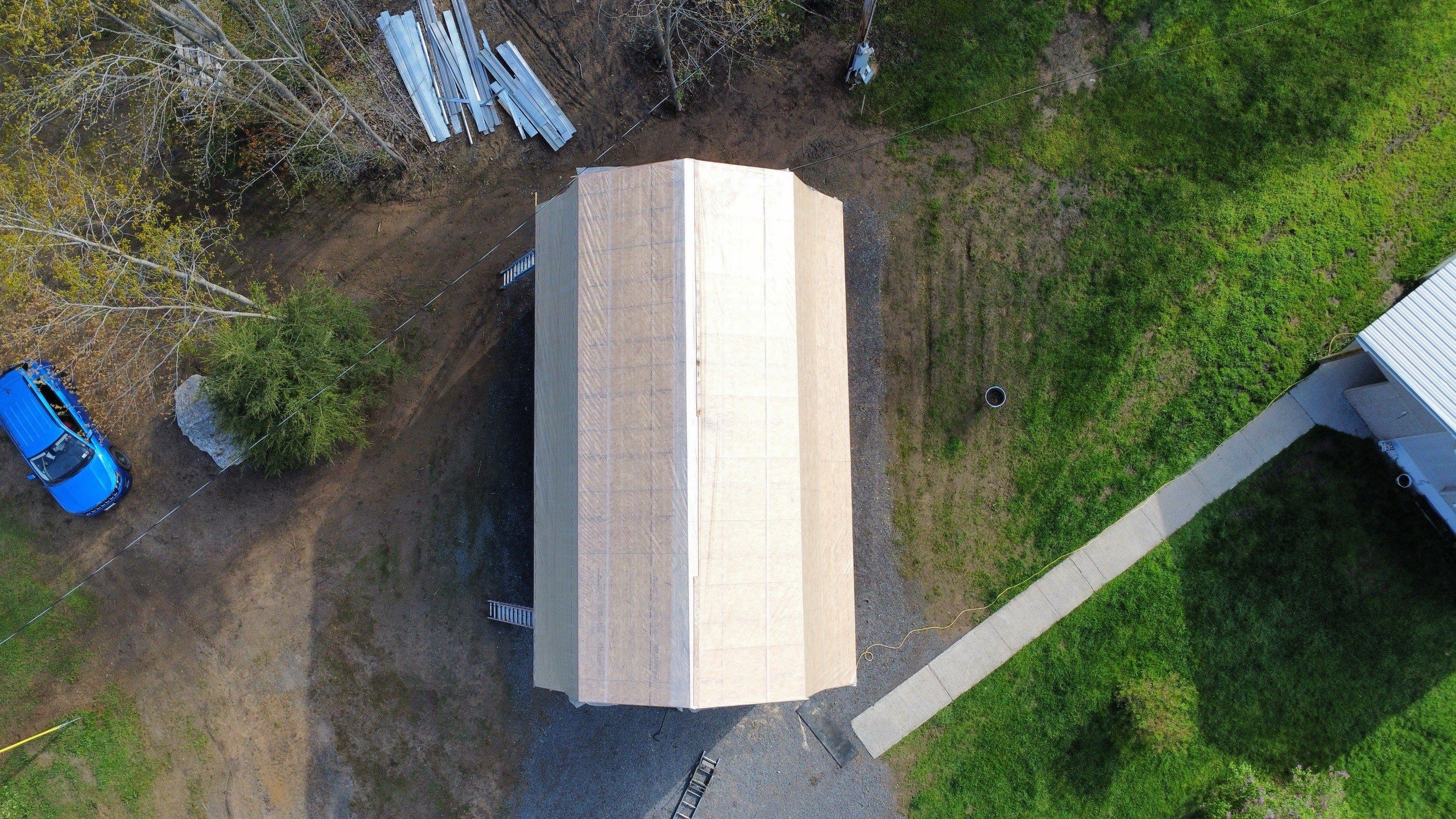 🏠 New Shed Installed in Parish, NY 🛠️ by Alpha Omega Roofing LLC