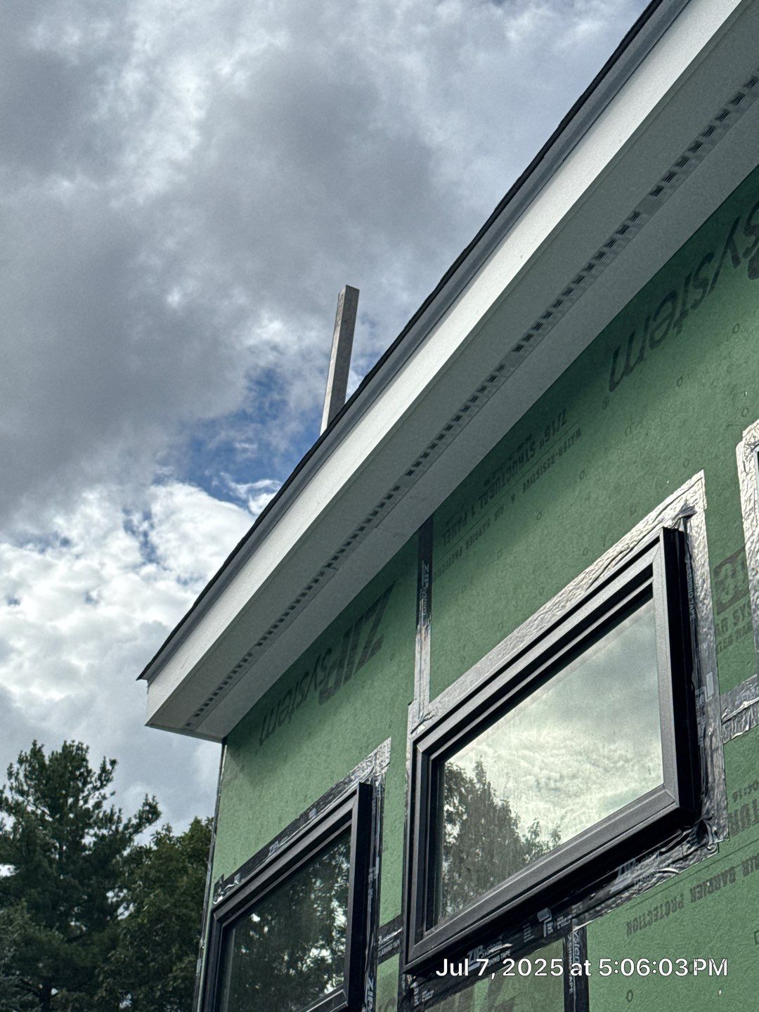 Poolhouse roof, soffits and windows – Windham, NH by Compass exteriors