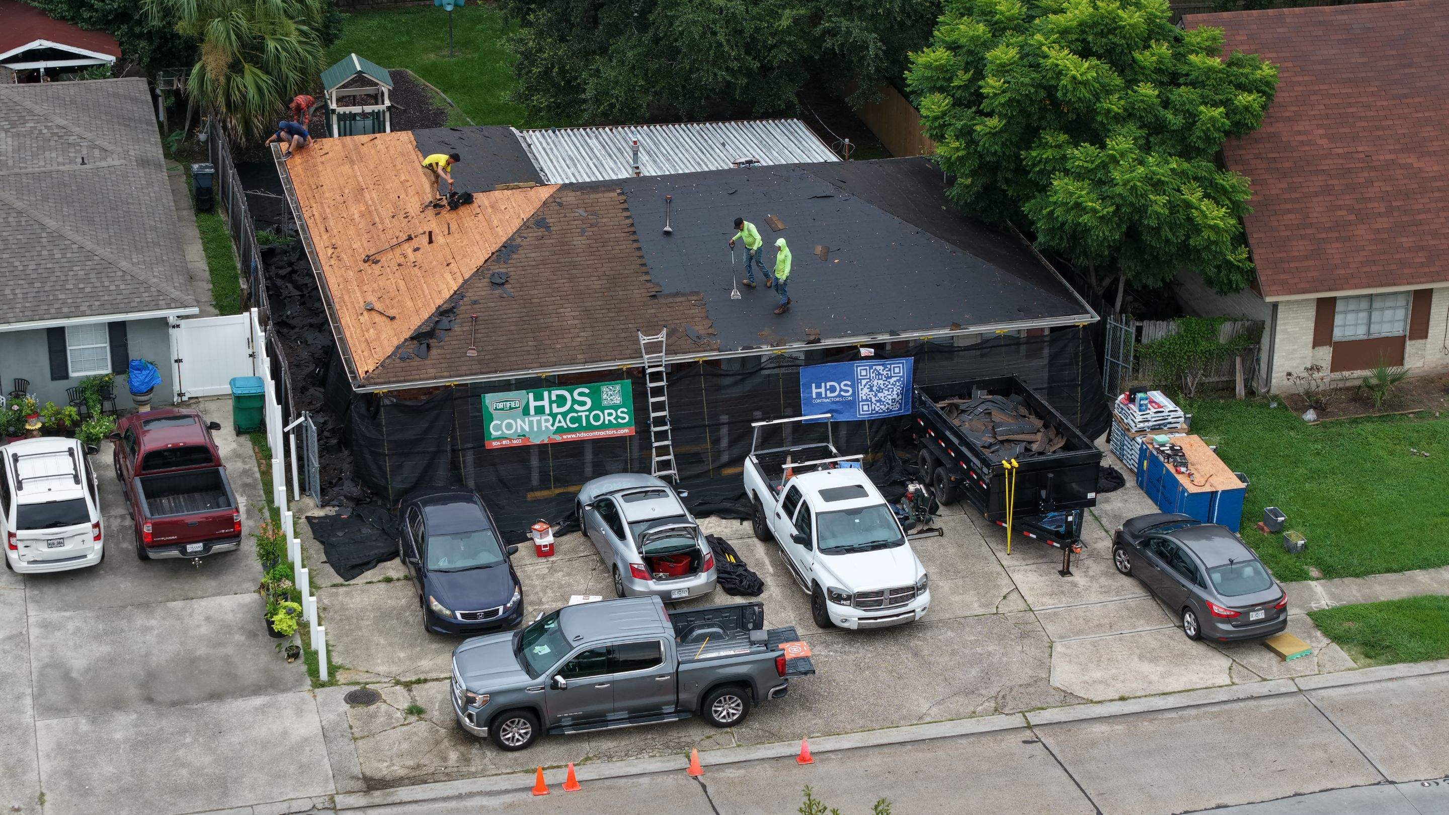 Roof Replacement in Gretna by HDS Contractors