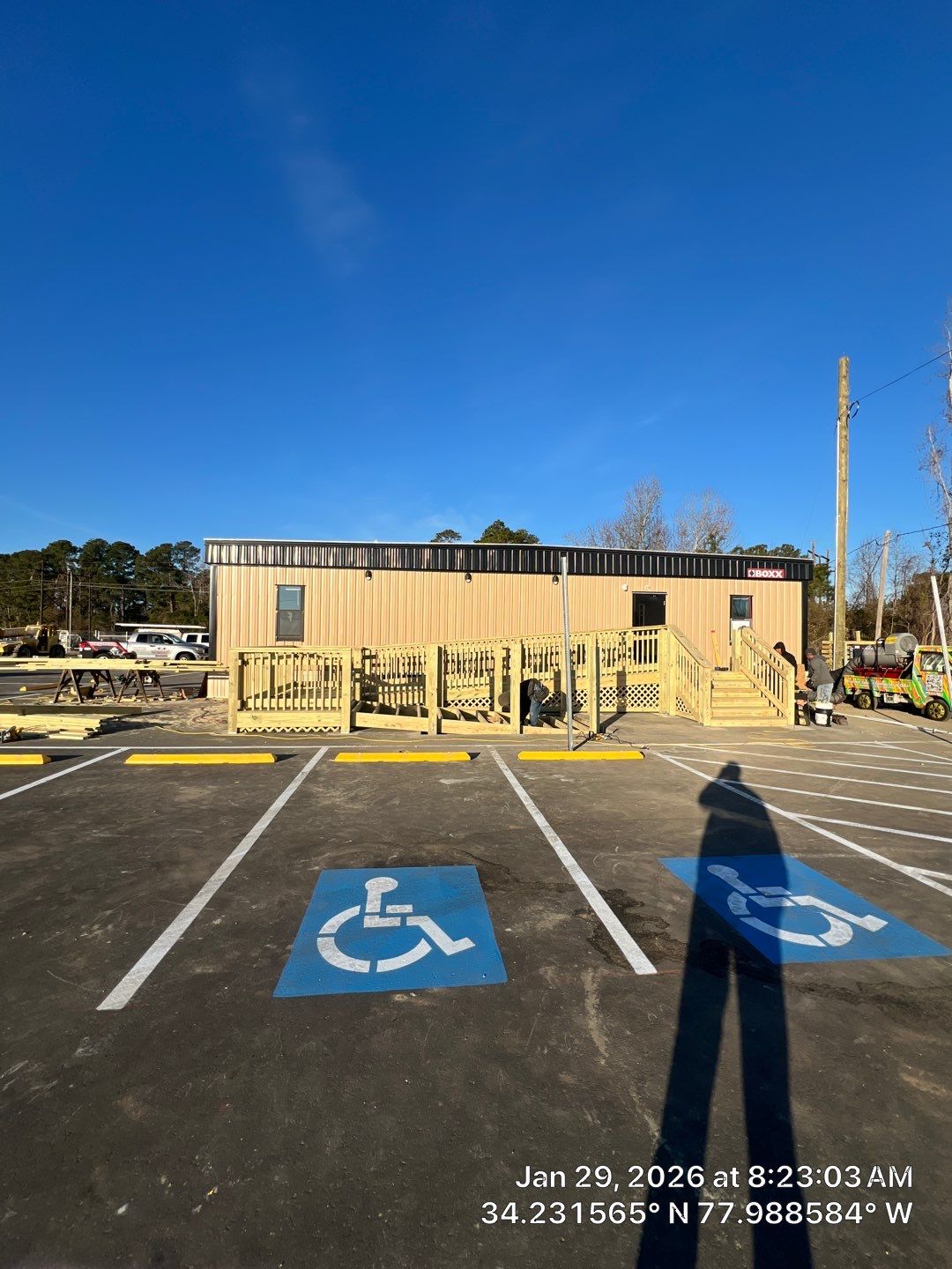 DMV ADA Accessibility Ramp Construction | Leland NC by RGR Construction and Roofing, LLC