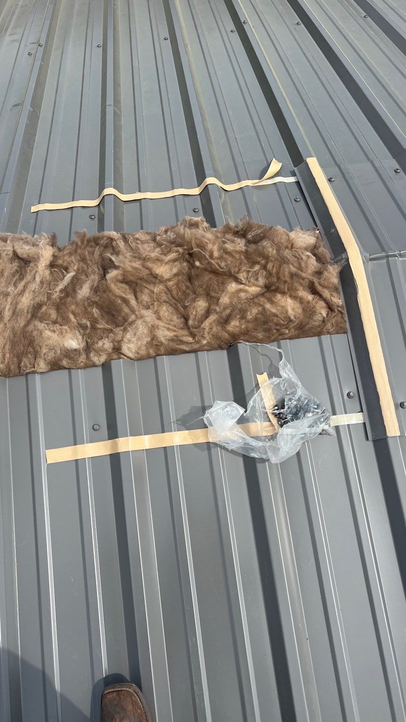 DYCHE INDUSTRIAL SERVICES metal building by Sky Roofing and Remodeling LLC