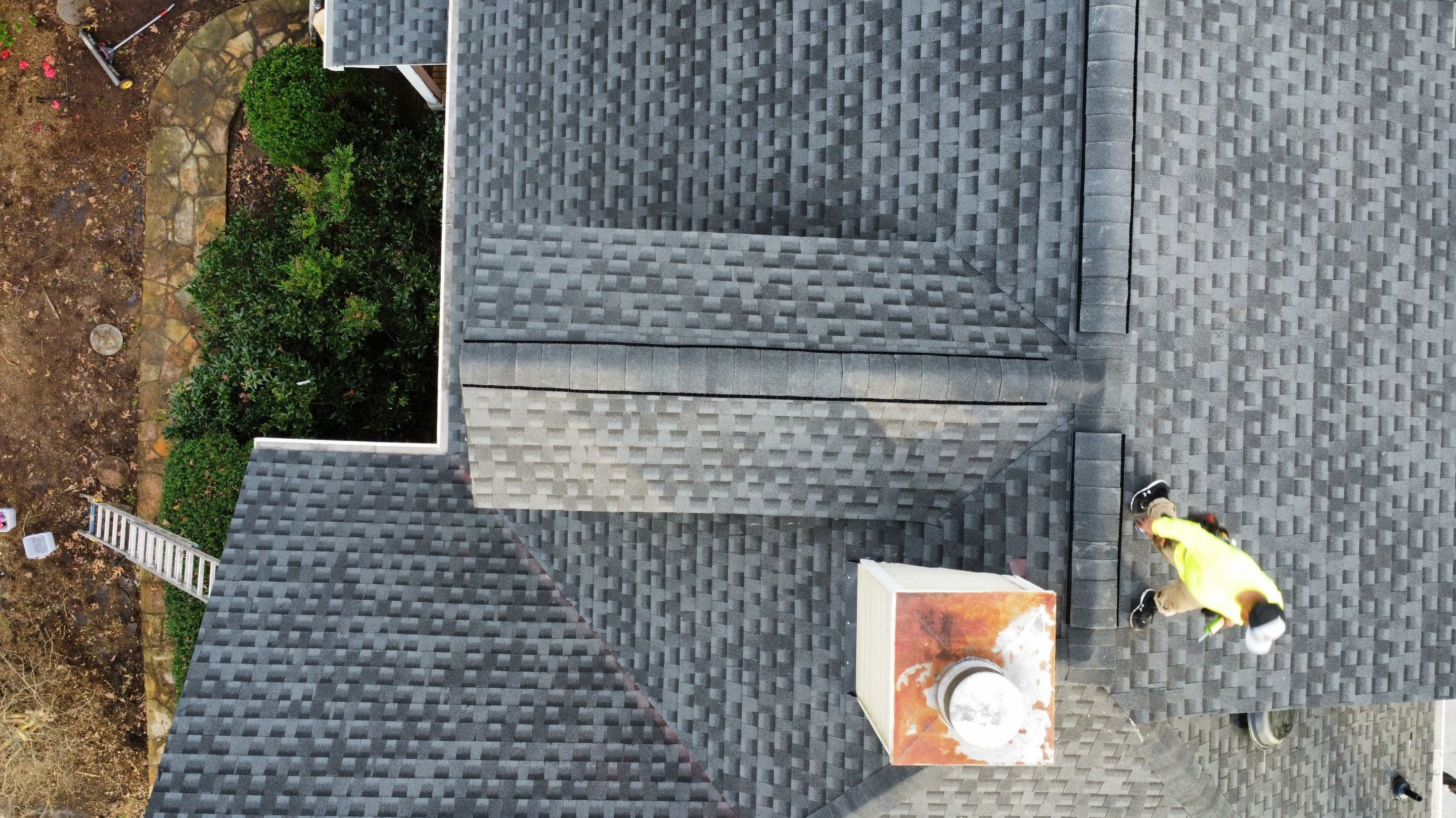 Powder Springs, GA Roof Replacement, GAF Timberline HDZ Charcoal by Reset Roofing