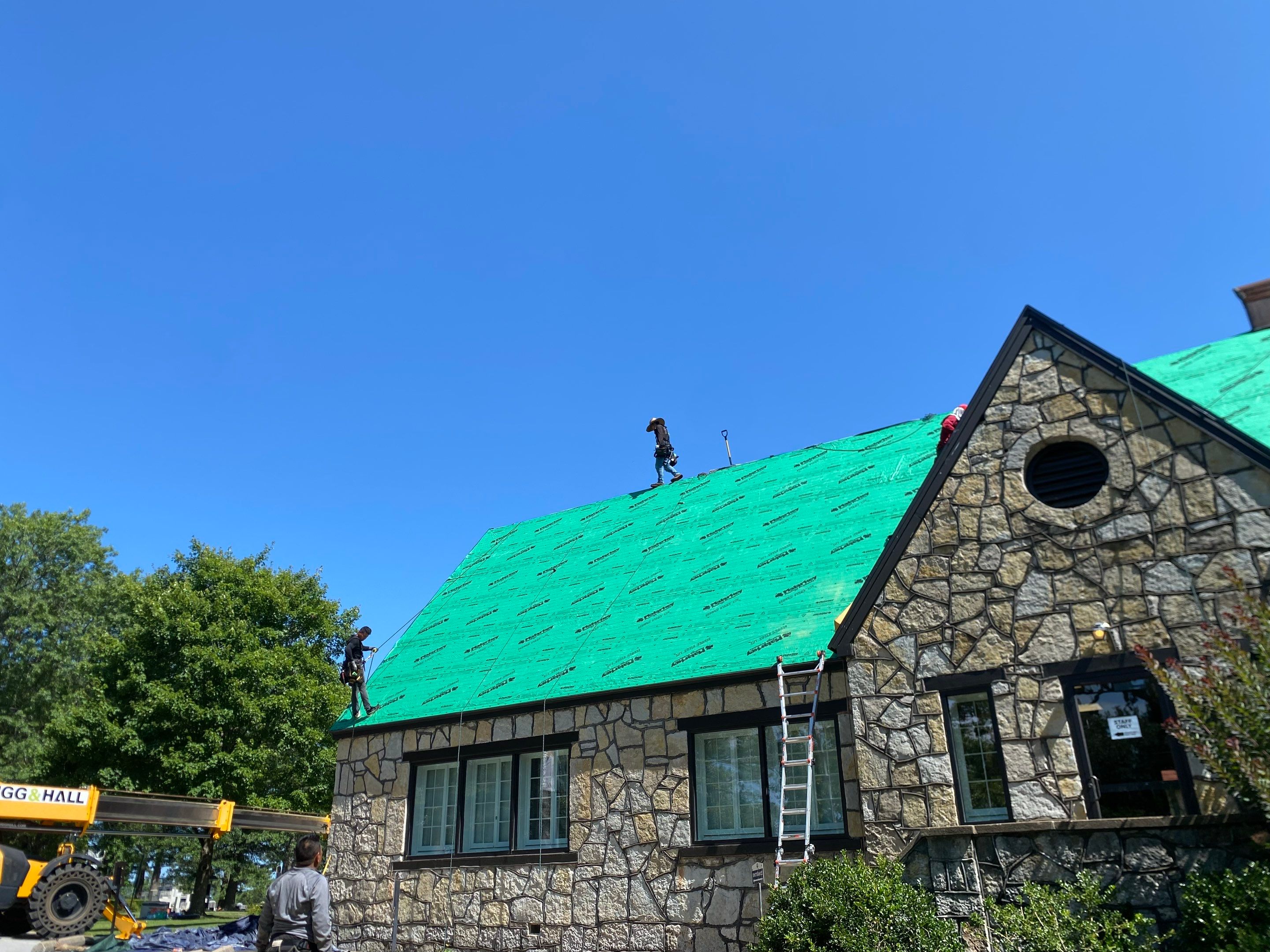 John Brown Unisversity Admissions Building by Complete Roofing and Restoration Solutions
