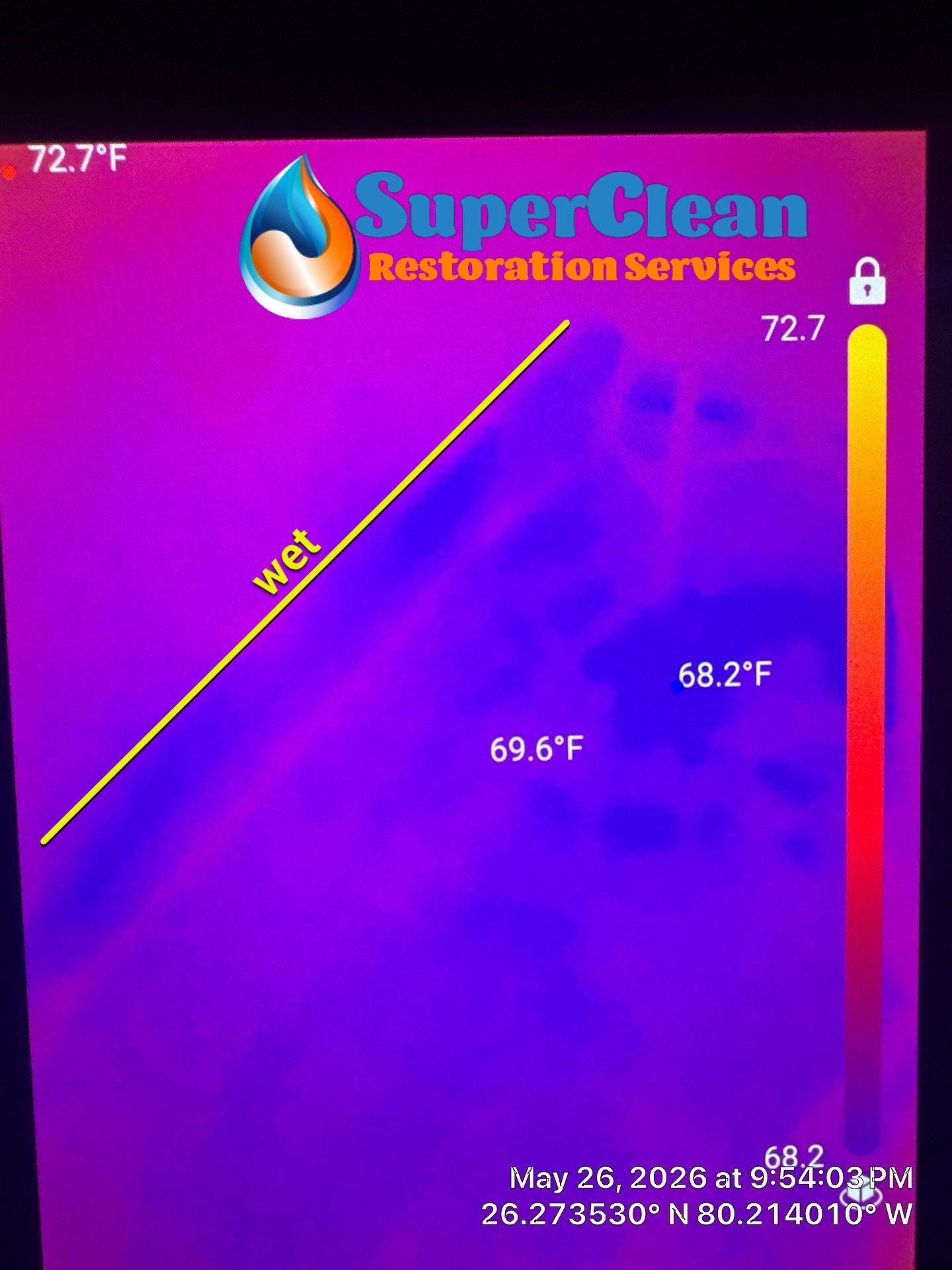 Water Damage Restoration and Structural Drying in Coral Springs by SuperClean