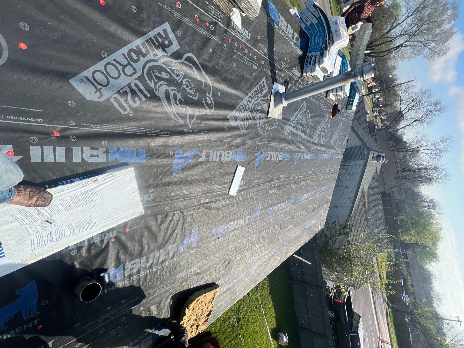 Project in Dallas by Rhino Roofing and General Contracting, LLC