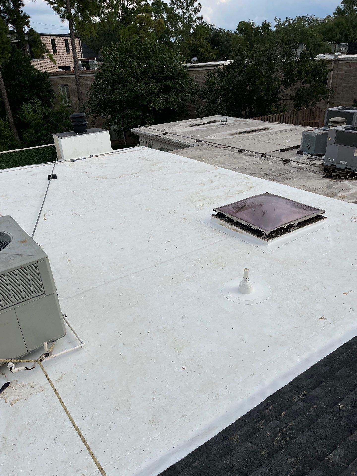 Project in Houston by Roofing Technologies Unlimited