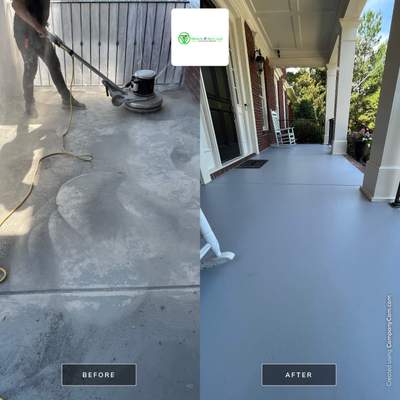 Exterior Trim Paint and Concrete Coating