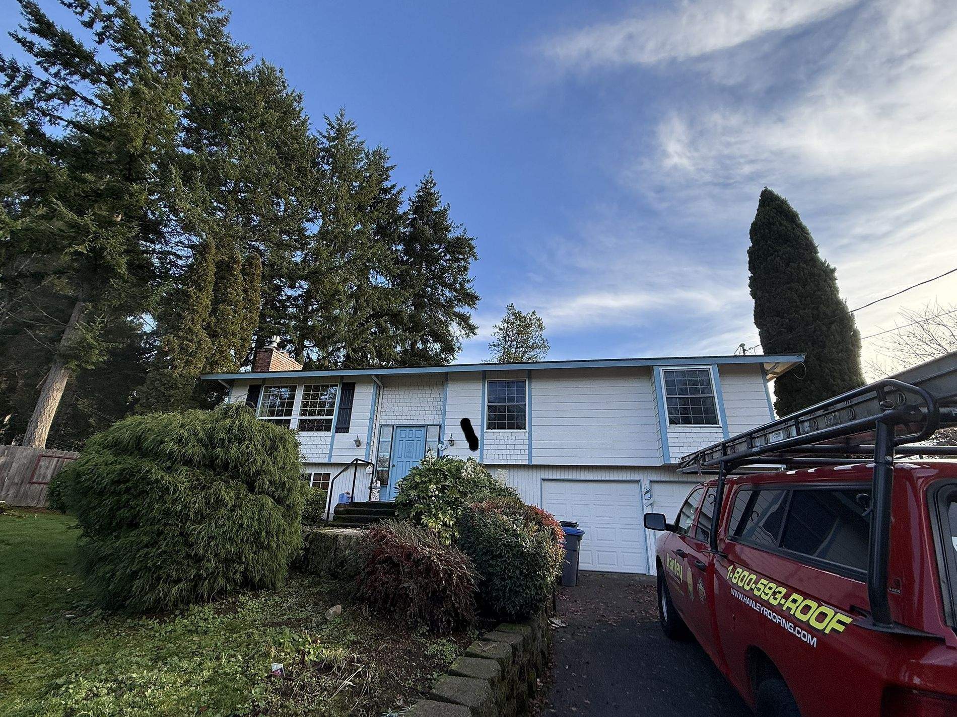 Residential Roof Cleaning Estimate in Port Orchard, WA by Hanley Construction