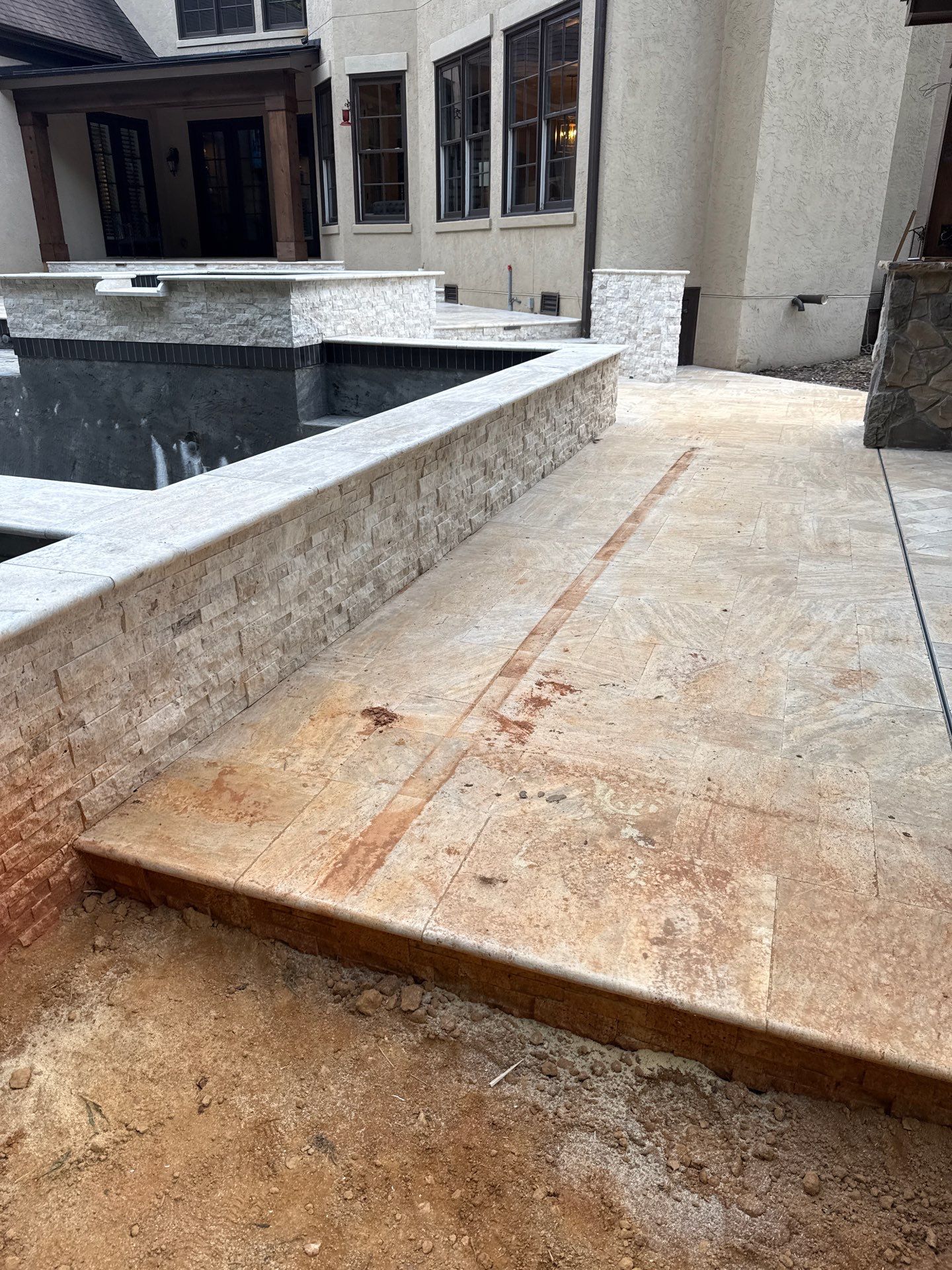 Project in Weddington by Badger Hauling