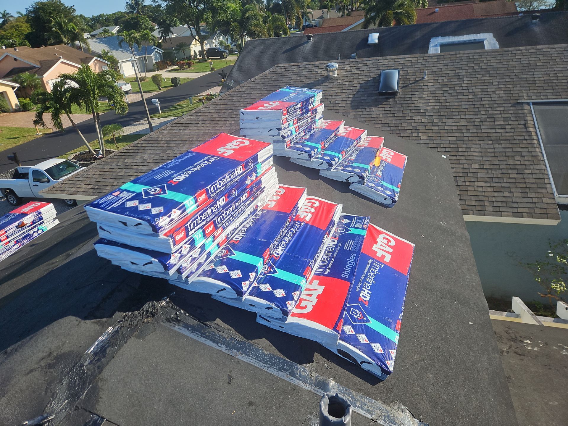 Residential Roofing Installation using GAF by BLUES BROTHERS ROOFING
