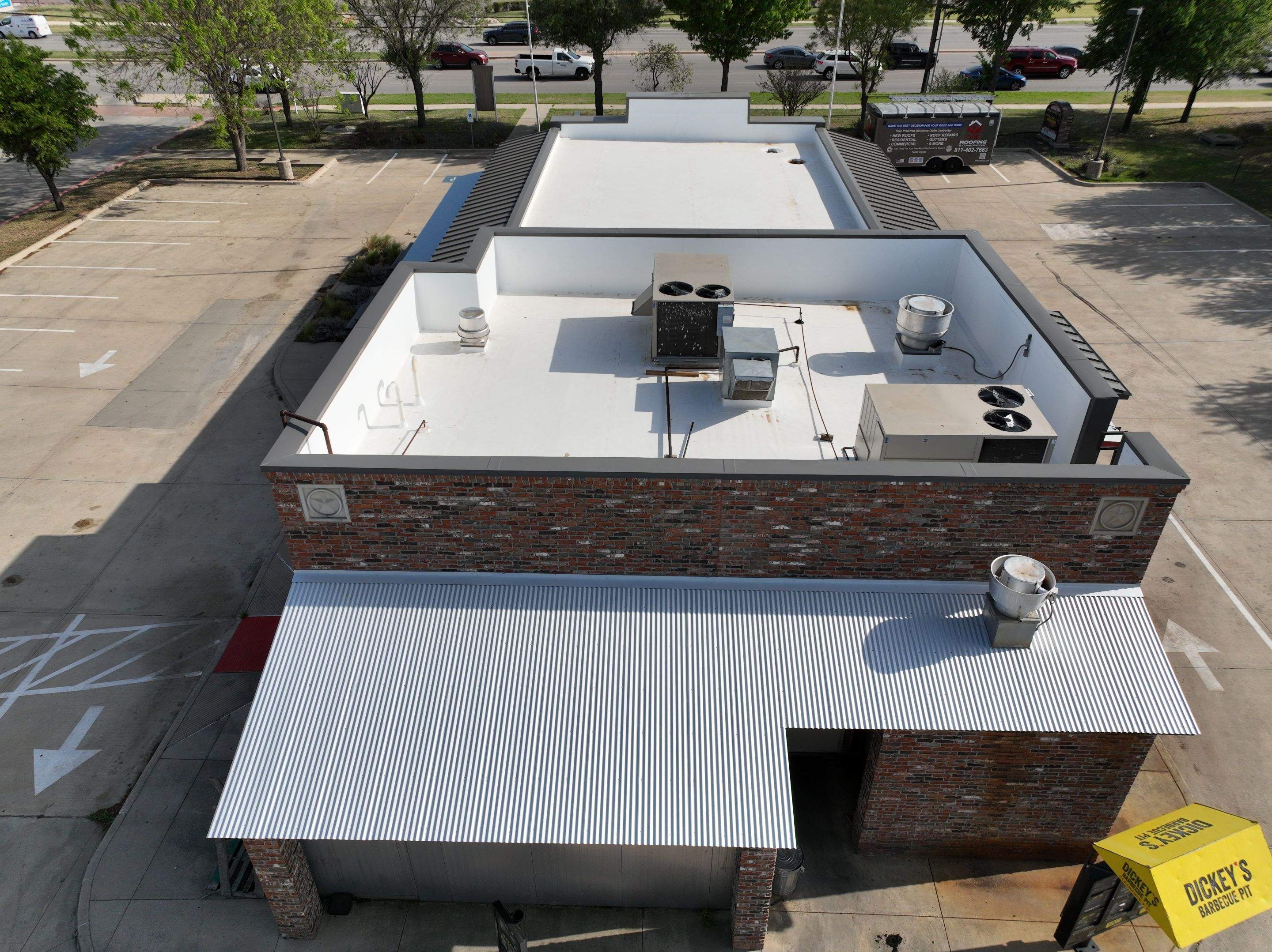 TPO Commercial Roofing Installation by 3:16 Roofing and Construction
