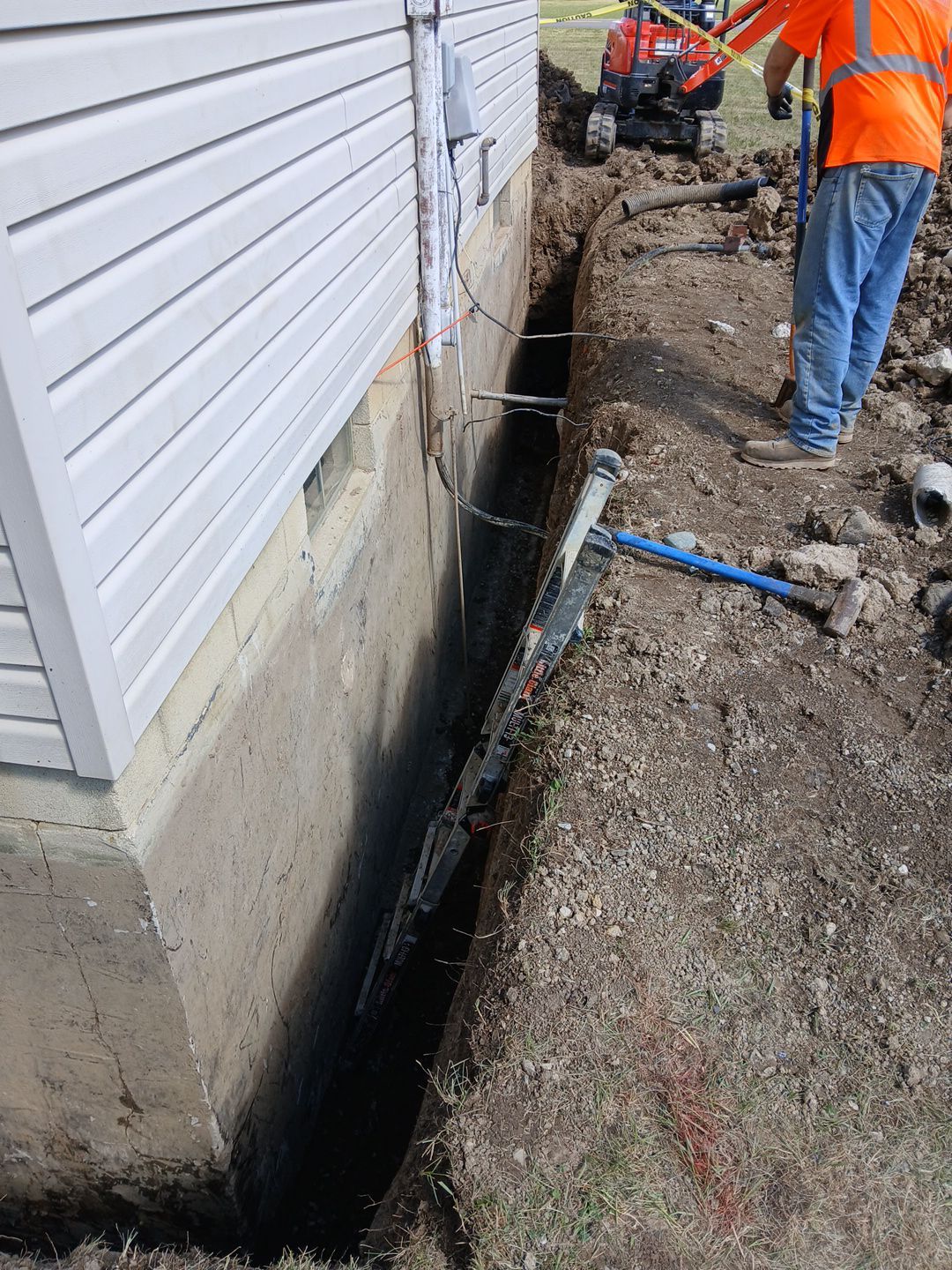 Exterior Waterproofing & Embedded Fiber Reinforcements by Toledo Basement Repair
