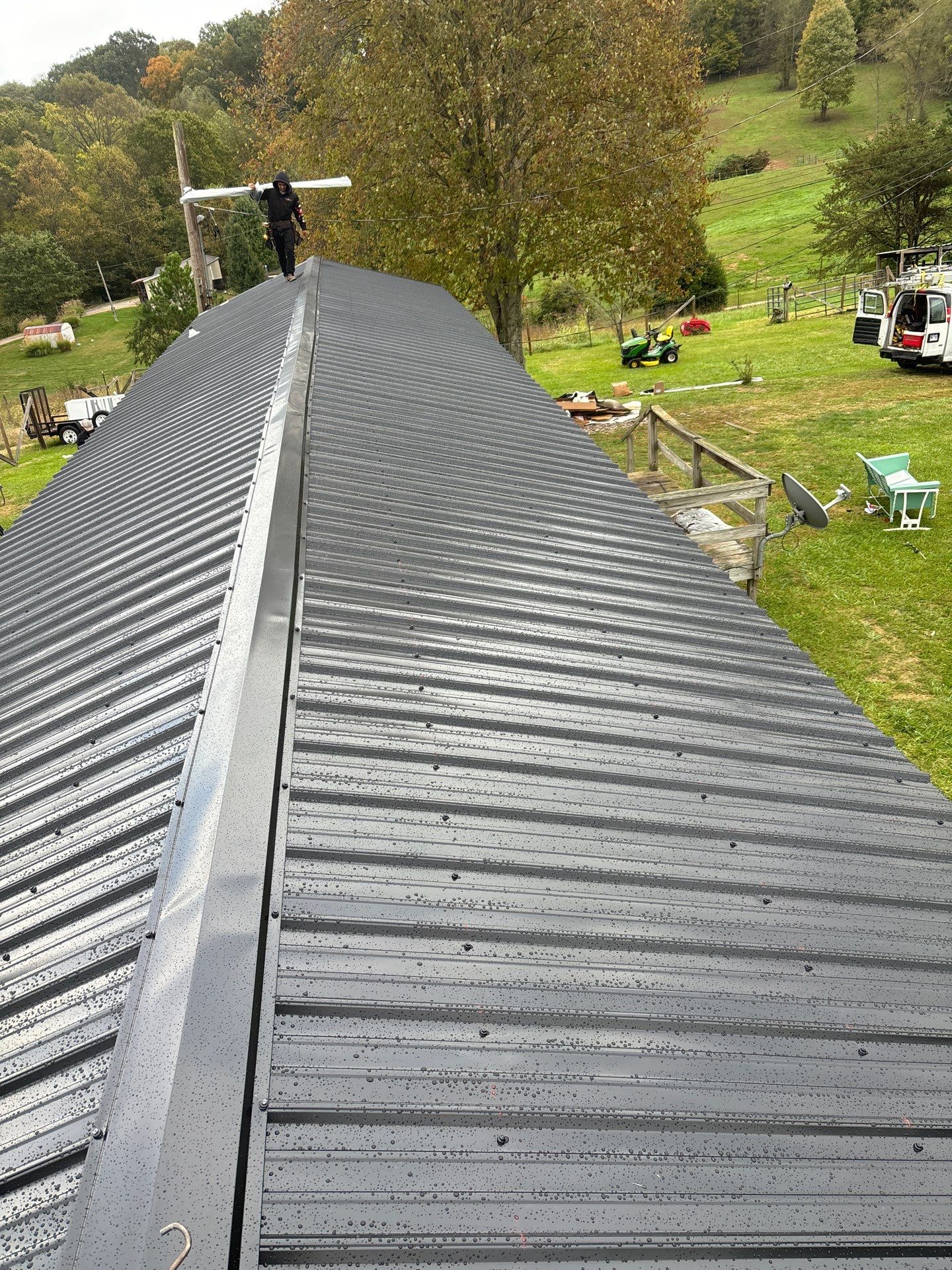 Residential Roofing Installation using Metal by Rainstoppers Roofing