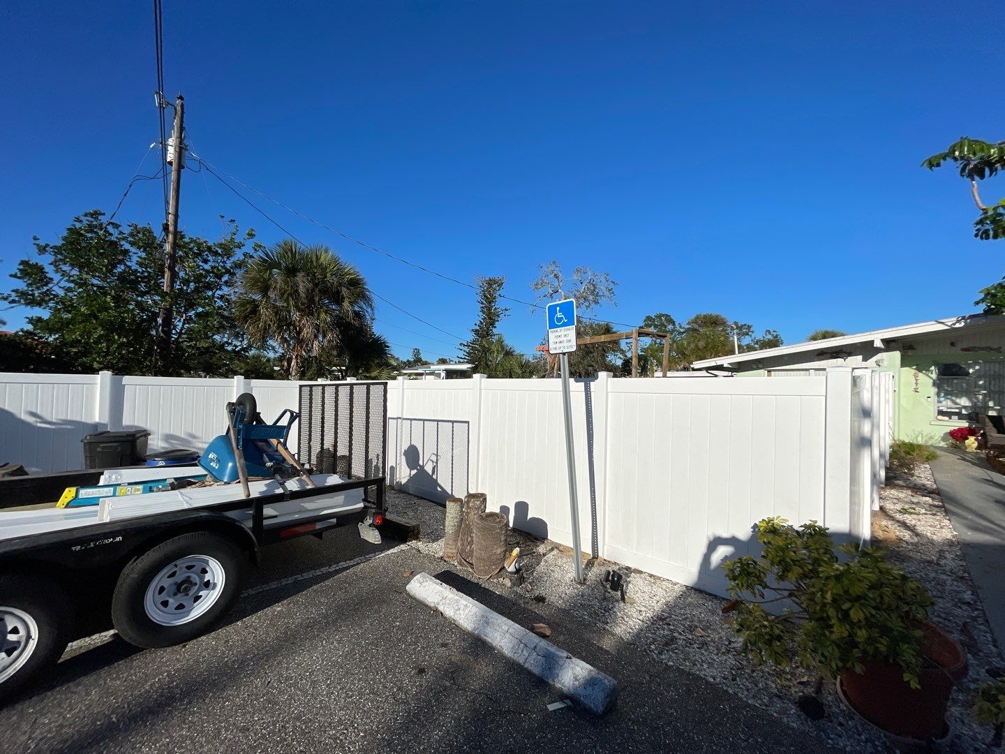 Vinyl Fence Installation using Vinyl Privacy Fence  by Asap fence and gates, LLC