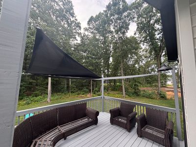 Deck Staining, Repairs & Sunshade Installation