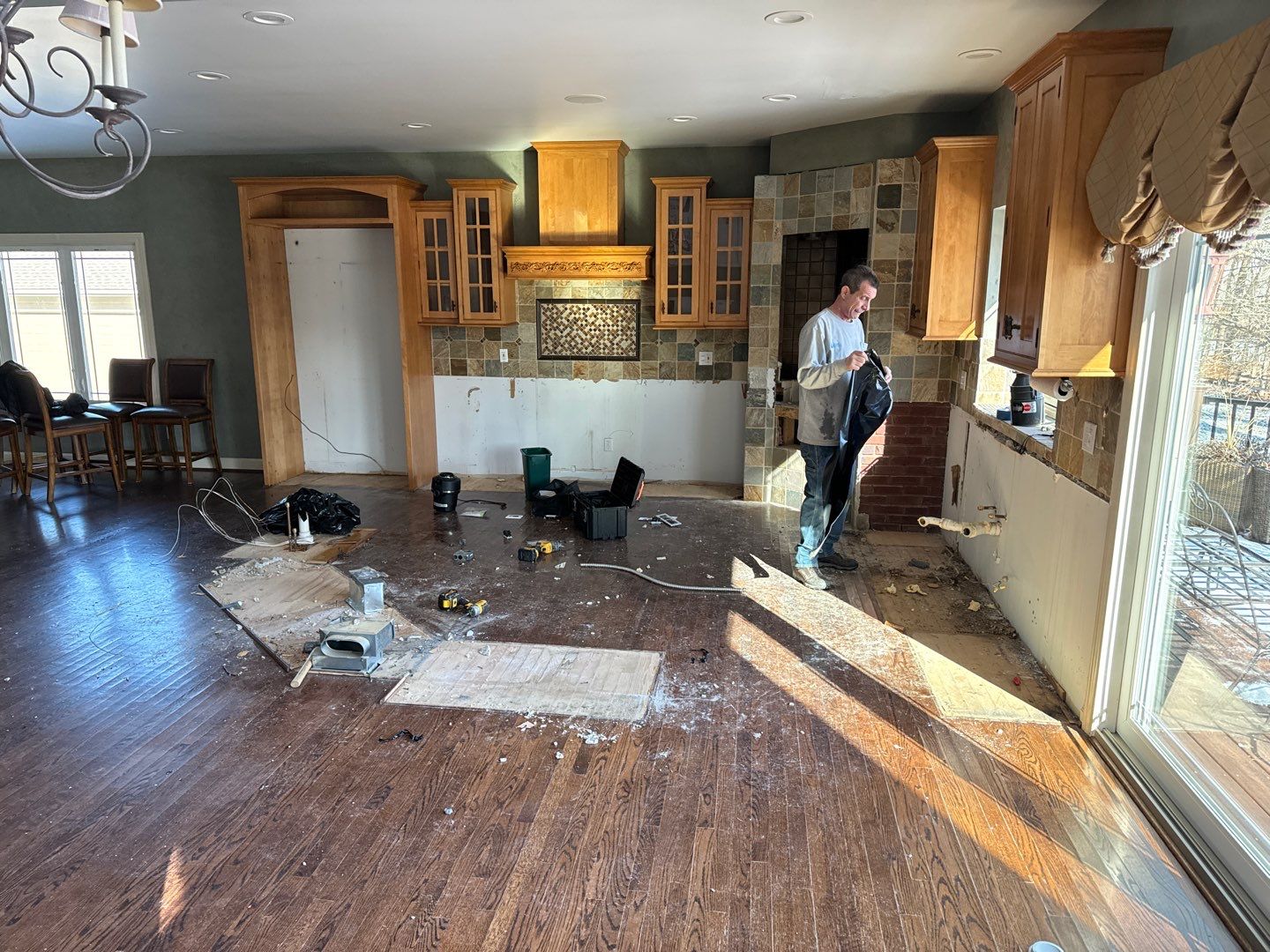 Project in Commerce Charter Twp by EzDry Water Mitigation & Property Restoration