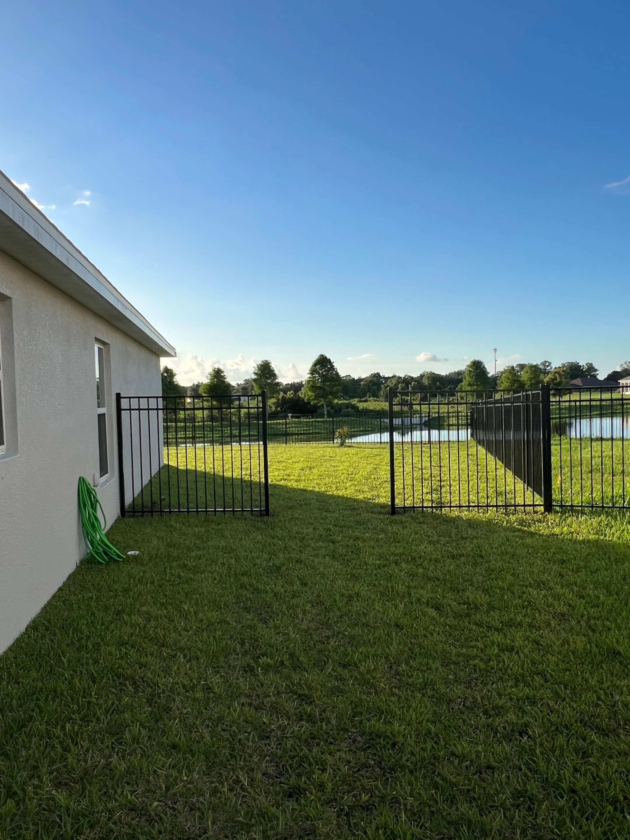 Parrish, FL 4ft. Tall 3-Rail Black Aluminum Fence by Asap fence and gates, LLC