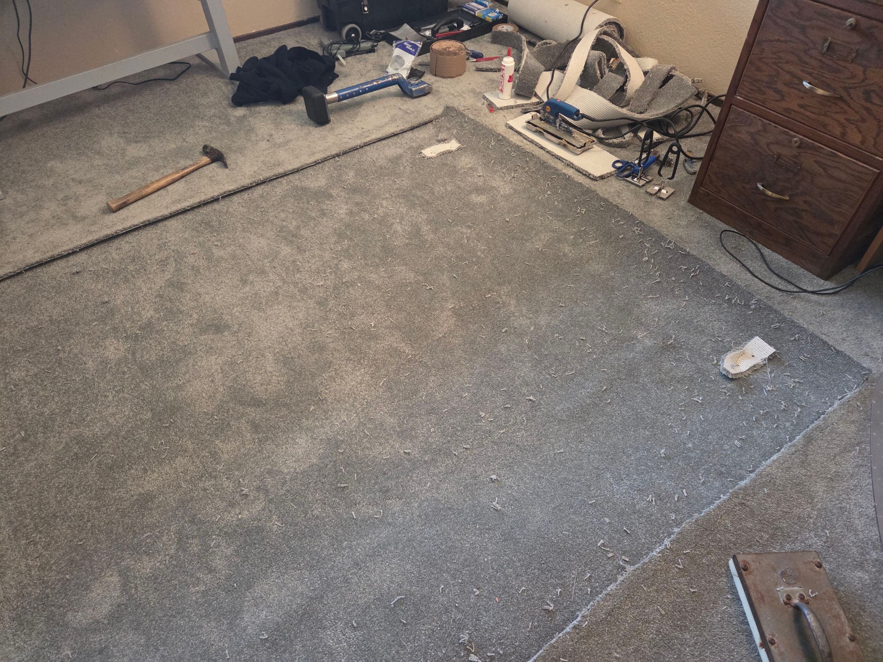 Large Bonded Insert, Carpet Repair by Ardent Carpet Restore LLC