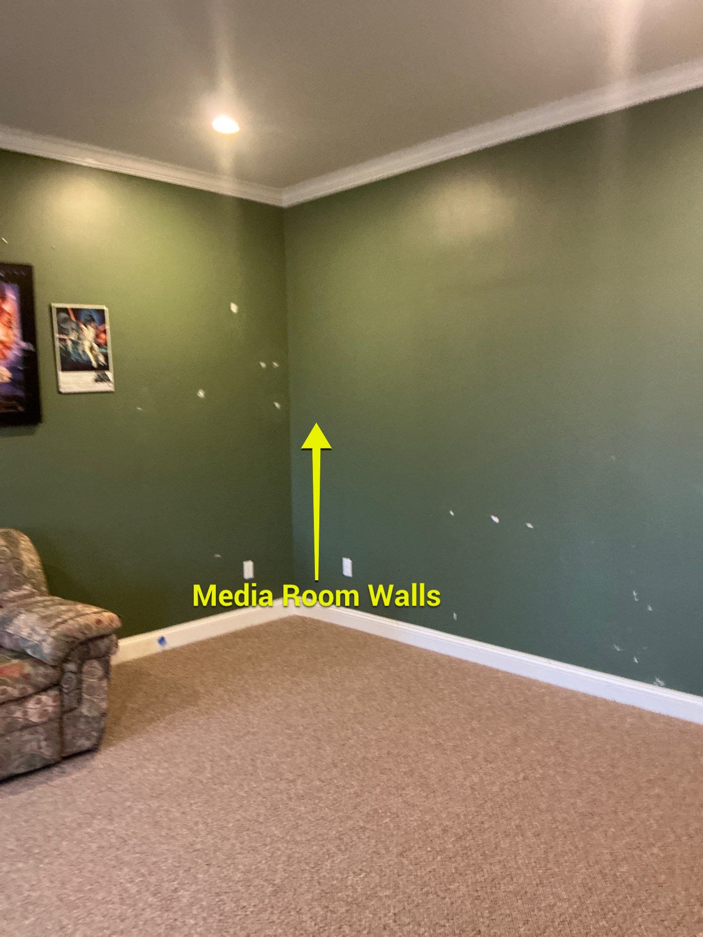 Full Interior Painting and Drywall Restoration in Bedford, New Hampshire by The Persnickety Painters