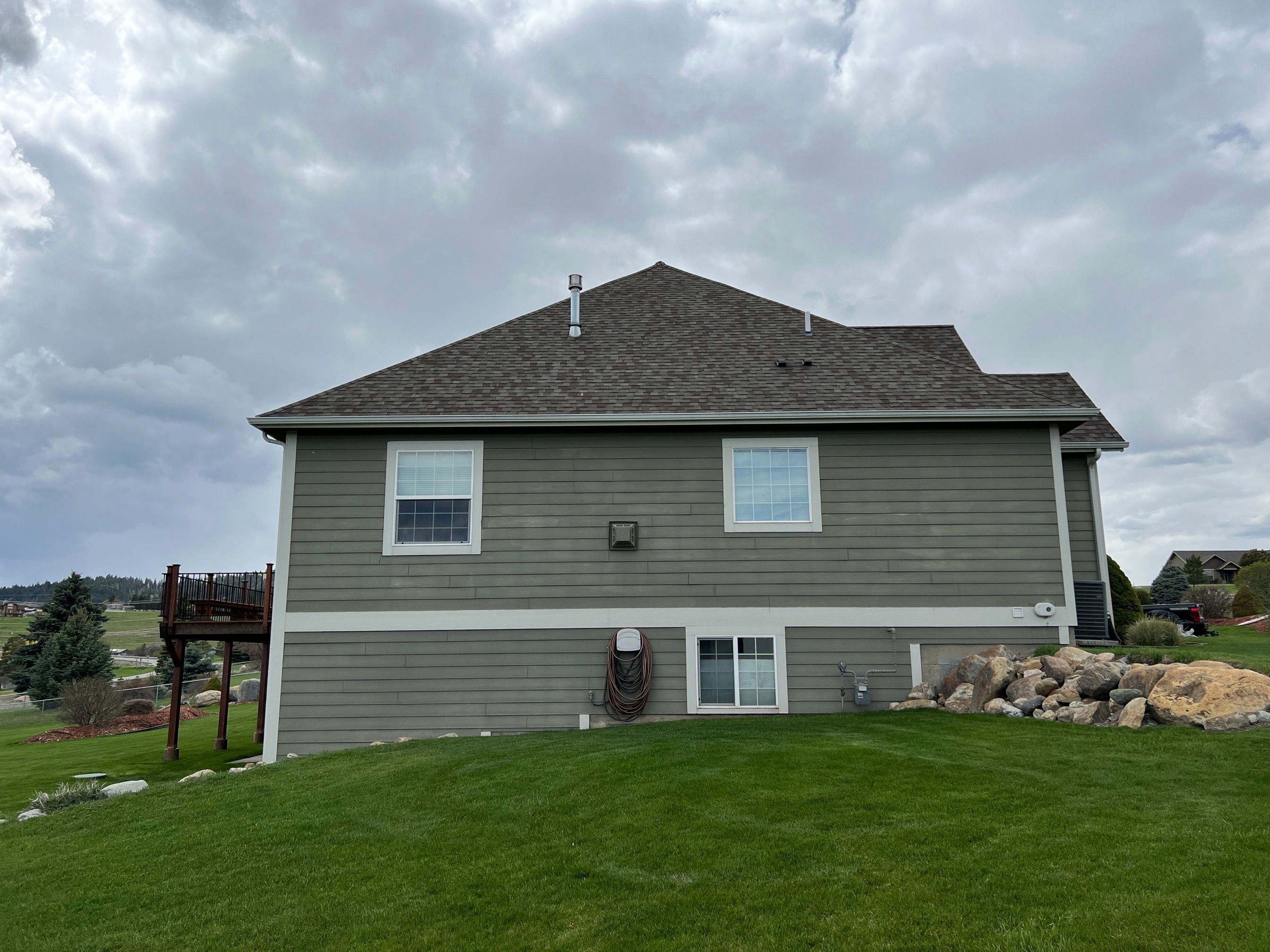 GAF Timberline HDZ - Weathered Wood by Montana Roofing Solutions