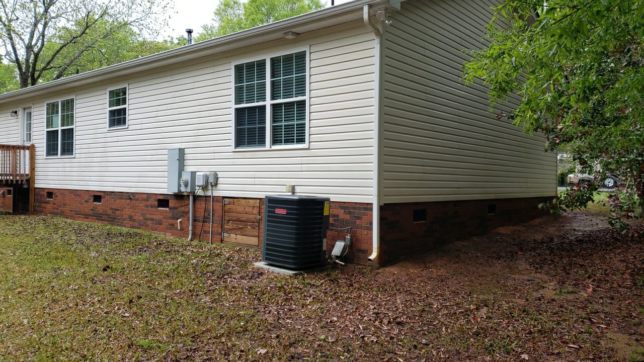 House Wash using cleaner by Power Wash Masters LLC
