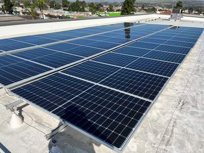 Commercial Solar Panel Cleaning in Rowland Heights