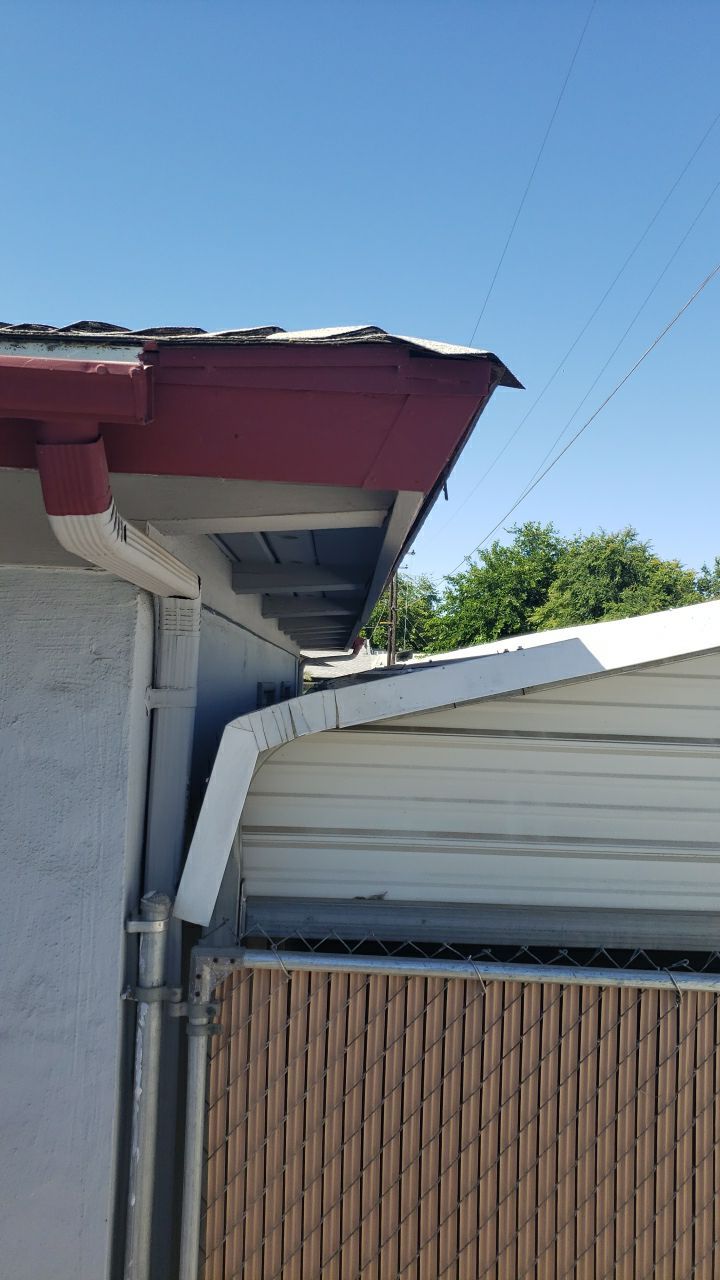 Gutter Installation using Englert LeafGuard Gutters by Byers Enterprises 