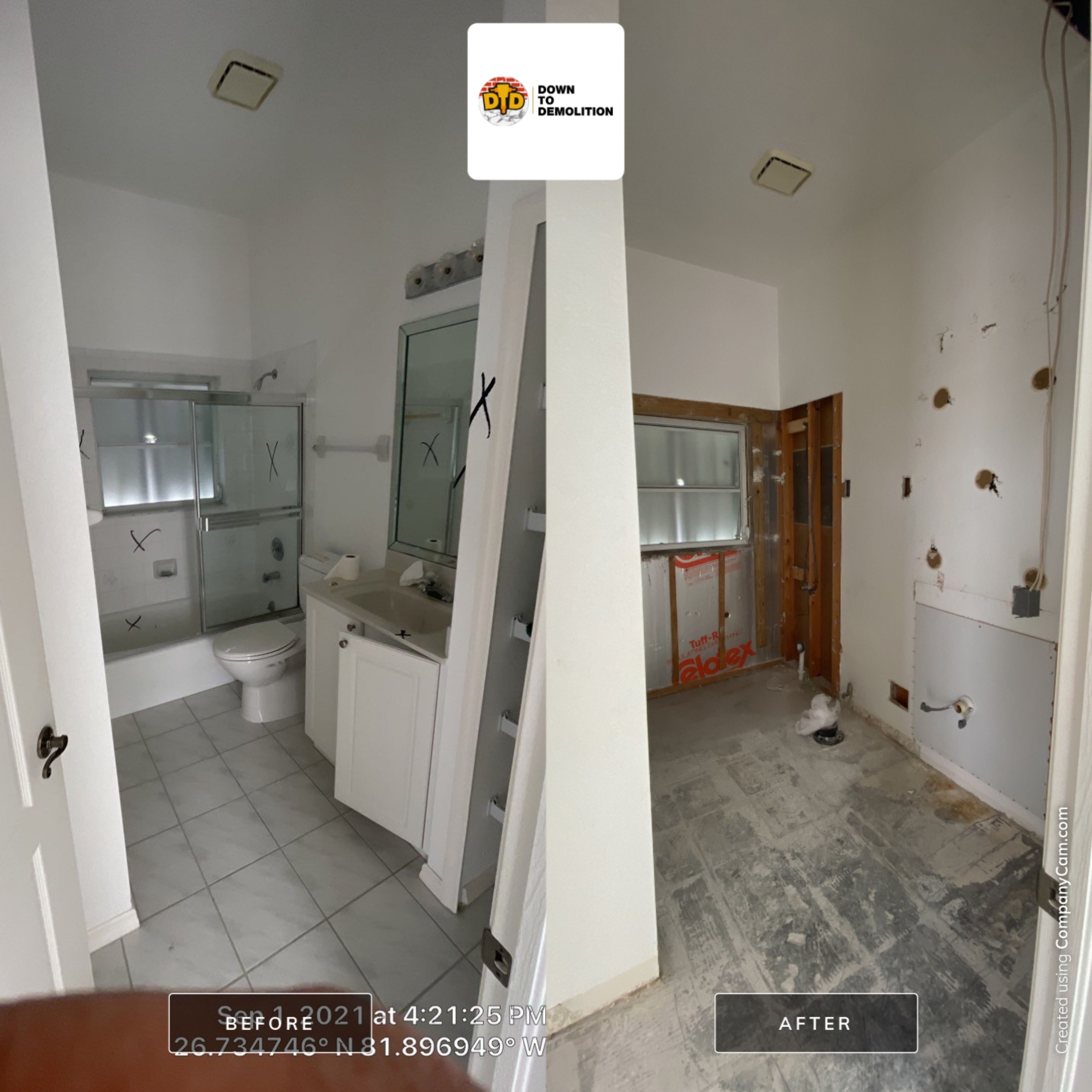 Full Home Demolition by Down to Demolition