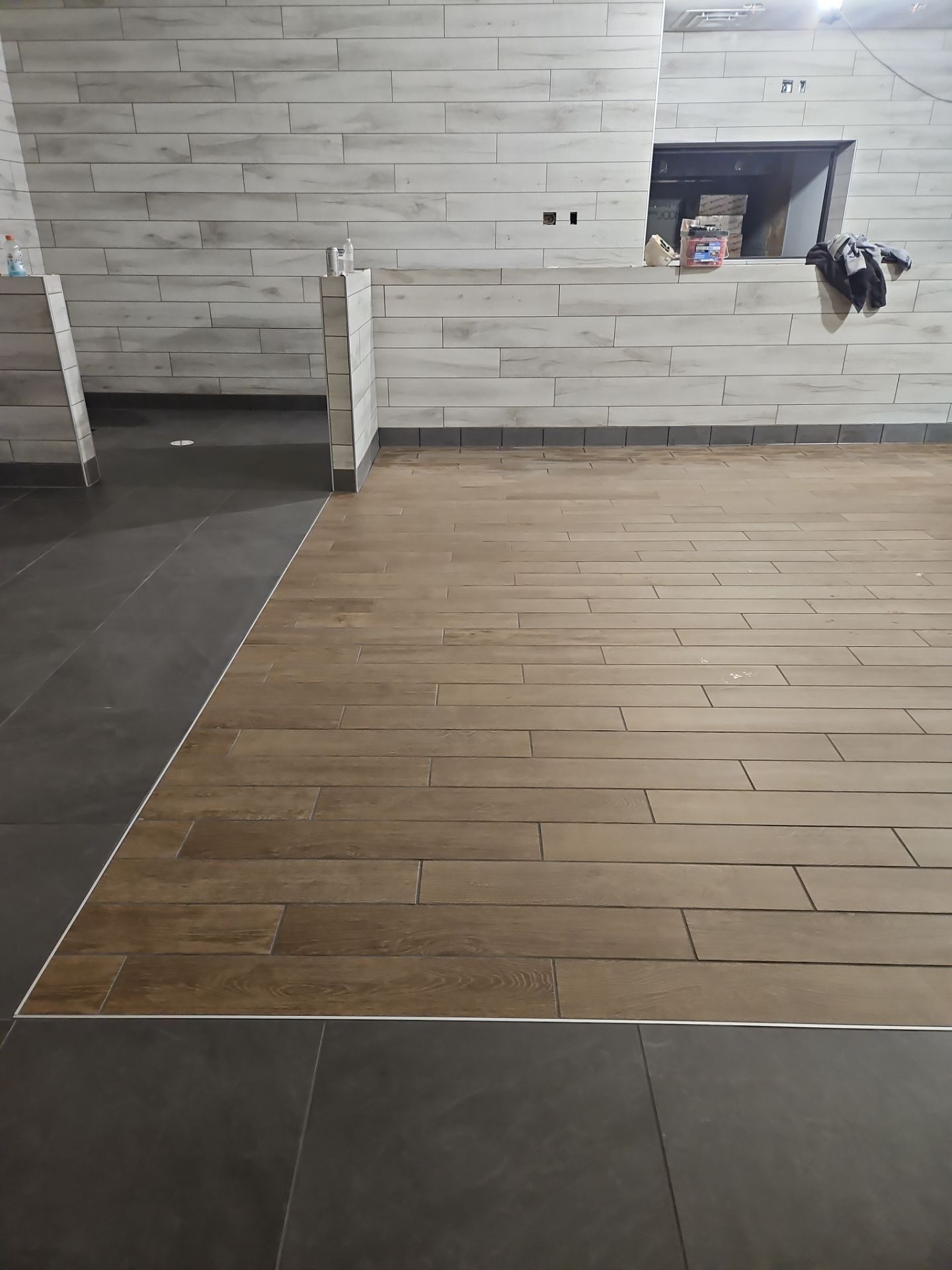 Project in Black Mountain, NC by Harrison Tile Company