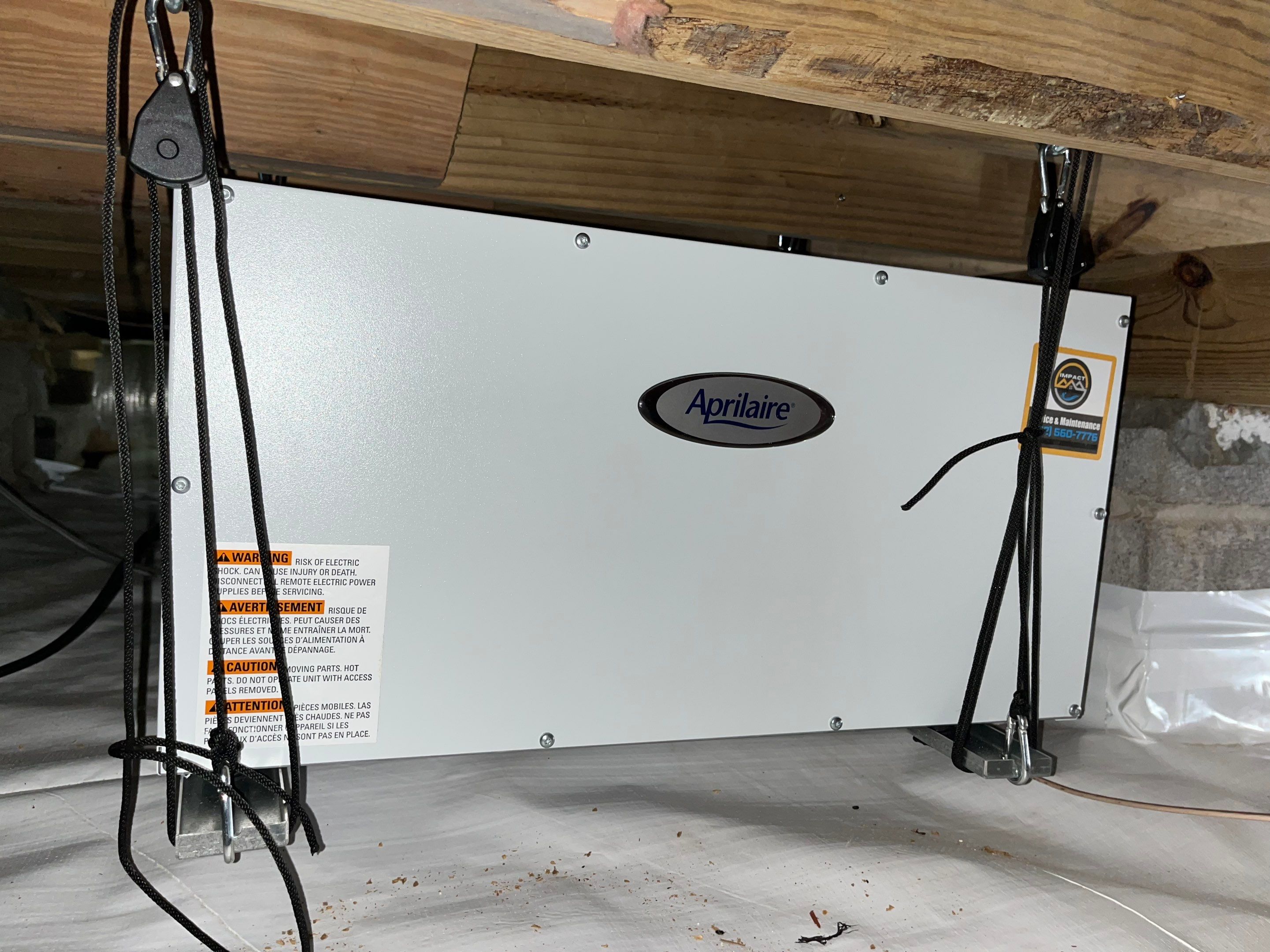 Impact Choice Encapsulation on a low crawlspace. by Impact Crawlspace