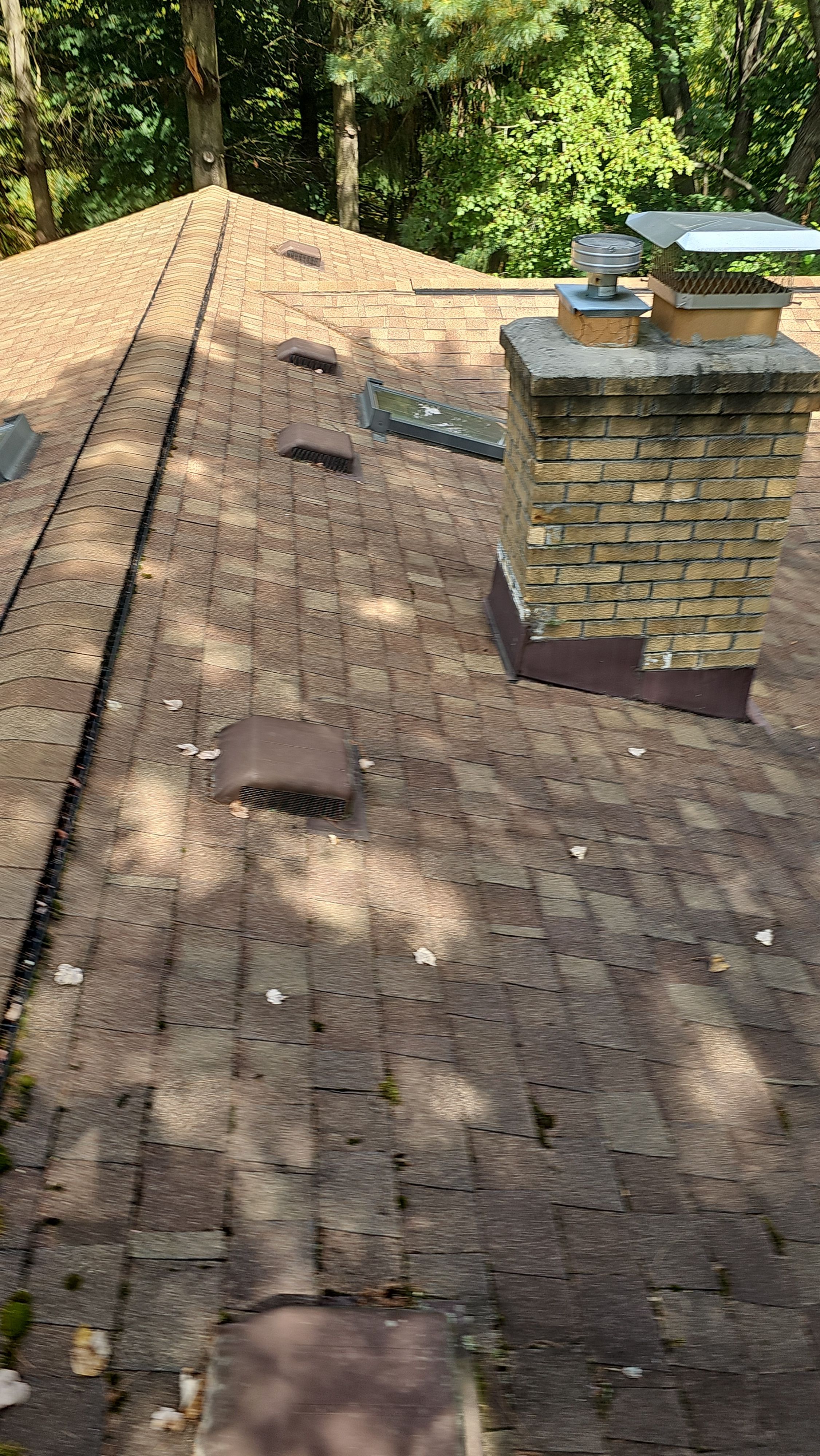 Atlas Pinnacle, Color, Coastal Granite, Drip Edge, Color, Black by Eagle Eye Roofing