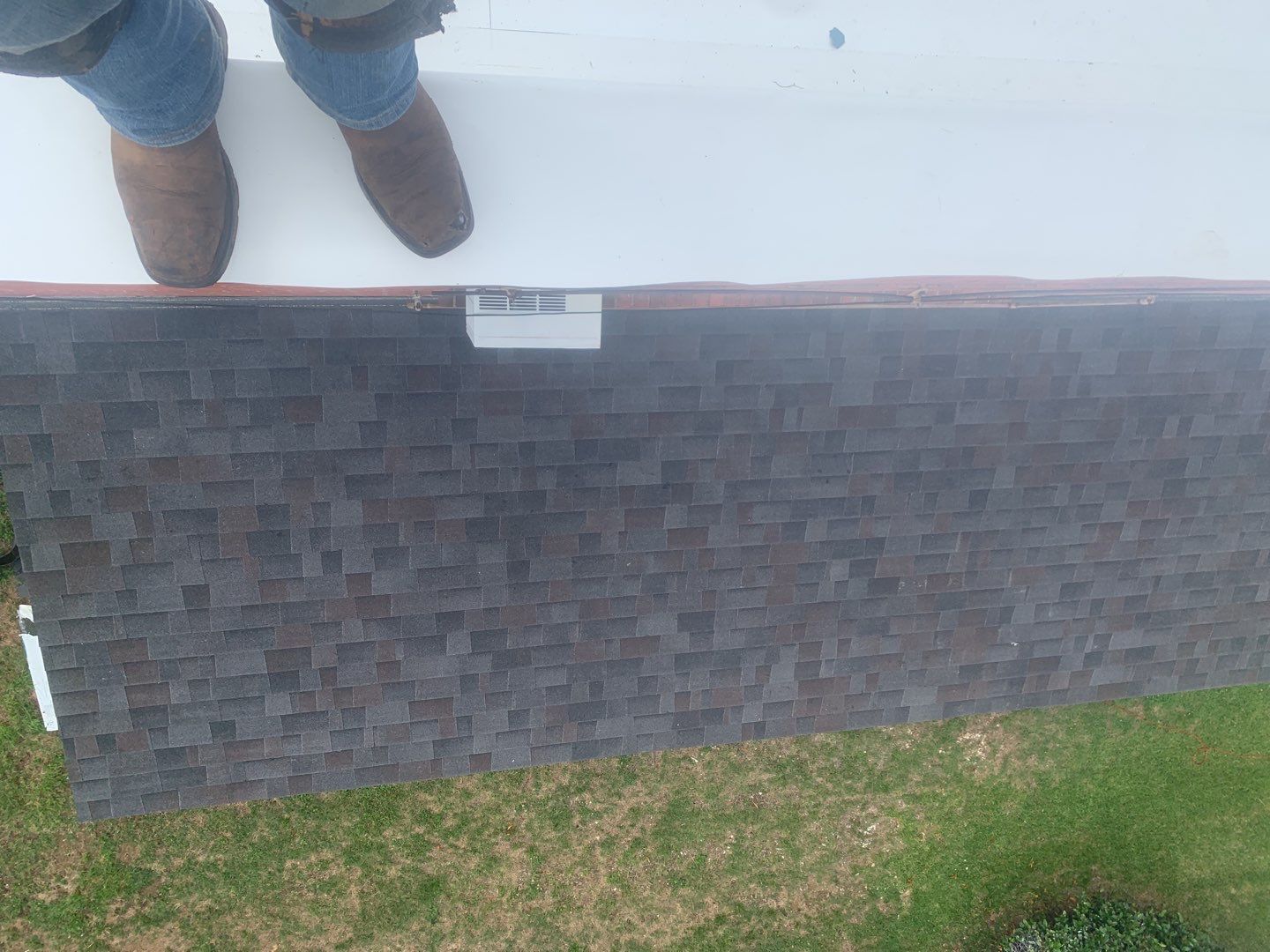Commercial Roofing Installation using 50 mil PVC by Hostetler Roofing