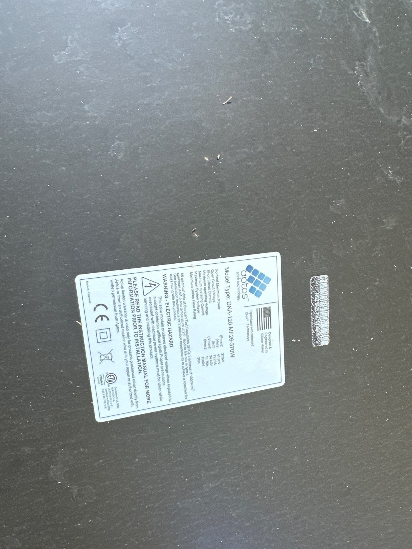 22 panel D&R in Temple  using Solar Panels by Sunaura Solar