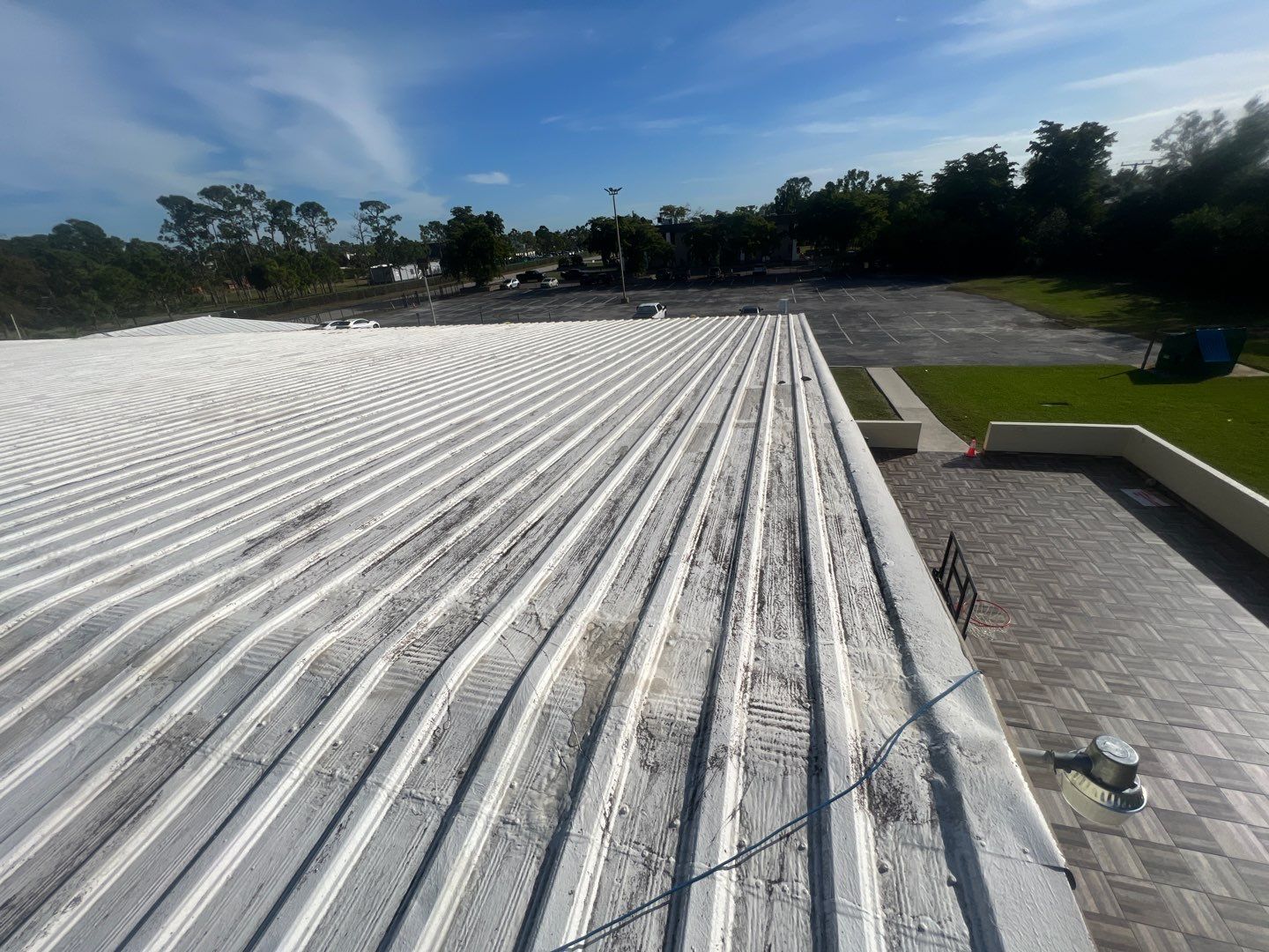 Commercial Building in Ft. Myers Roof Inspection by Four Peaks Roofing