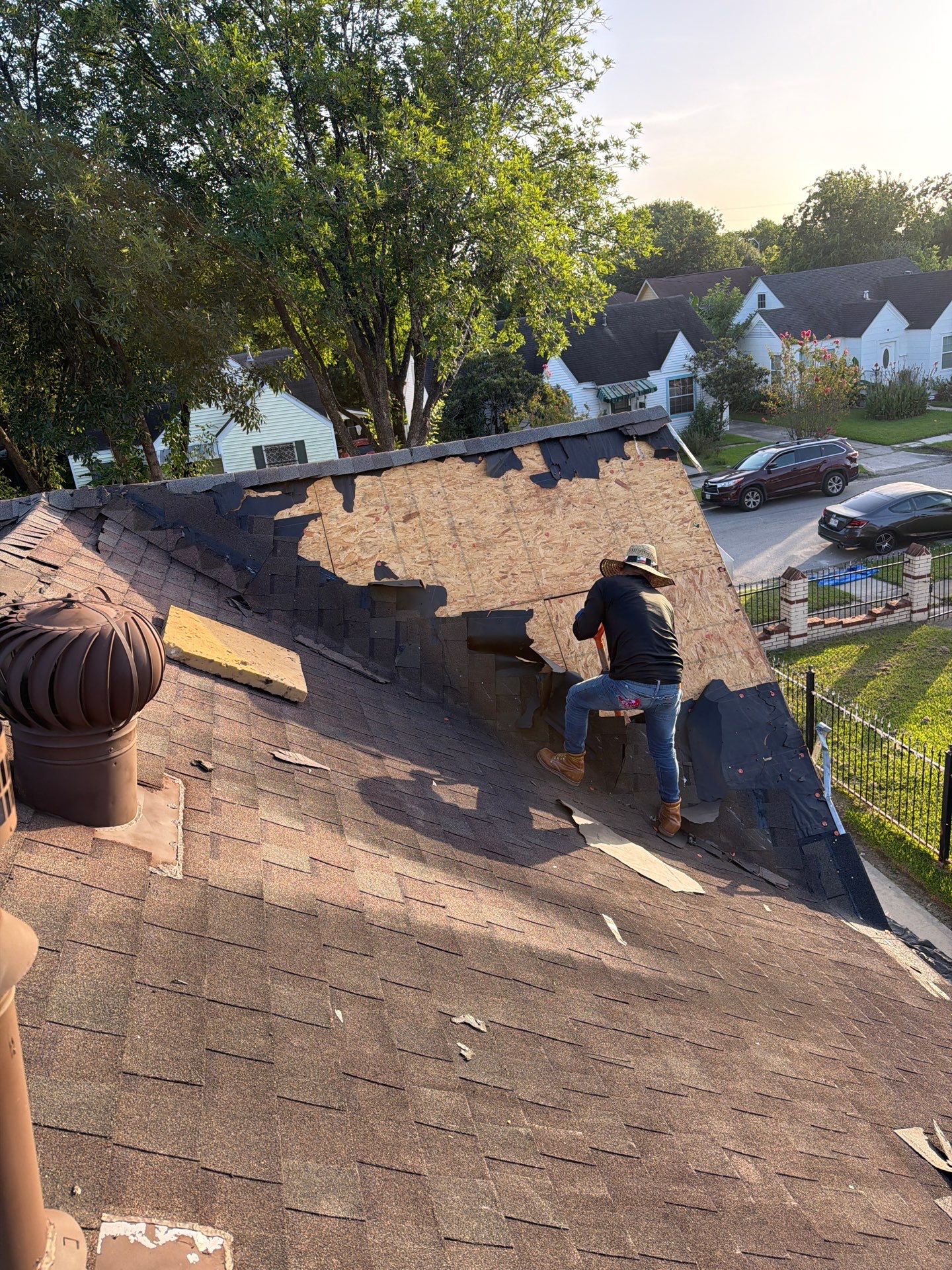 Roof Replacement in Lawndale / Wayside, Houston TX by Roof Repair Company