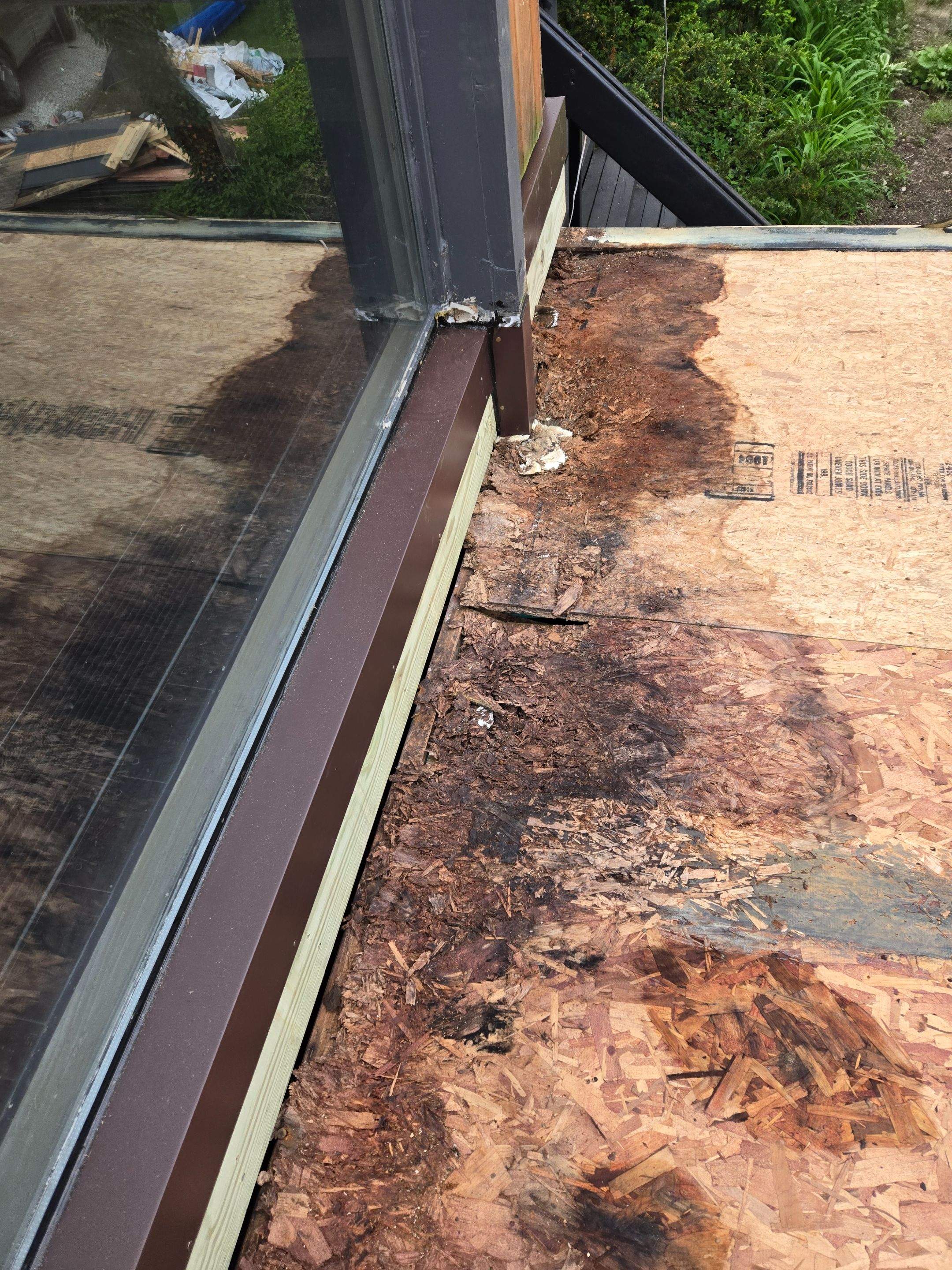 Residential Flat Roof Reconstruction & Substrate Repair by Level Up Roofing and Restoration Services LLC