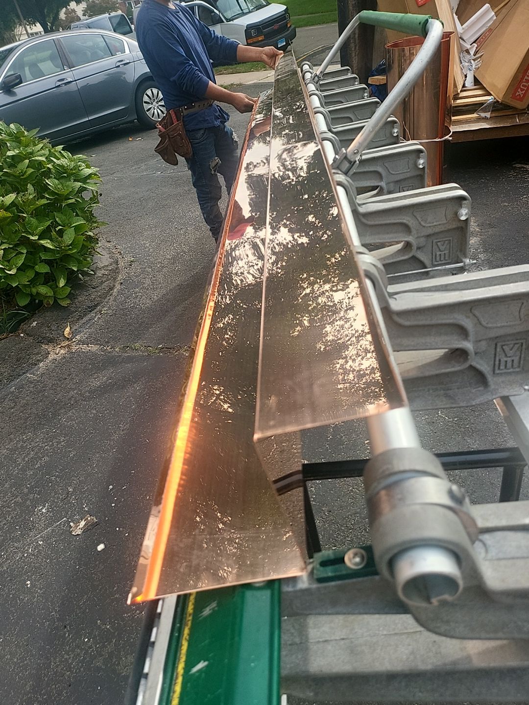 Residential Roofing Installation using Owens Corning TruDefinition Duration Designer - Black Sable by A Plus Exterior