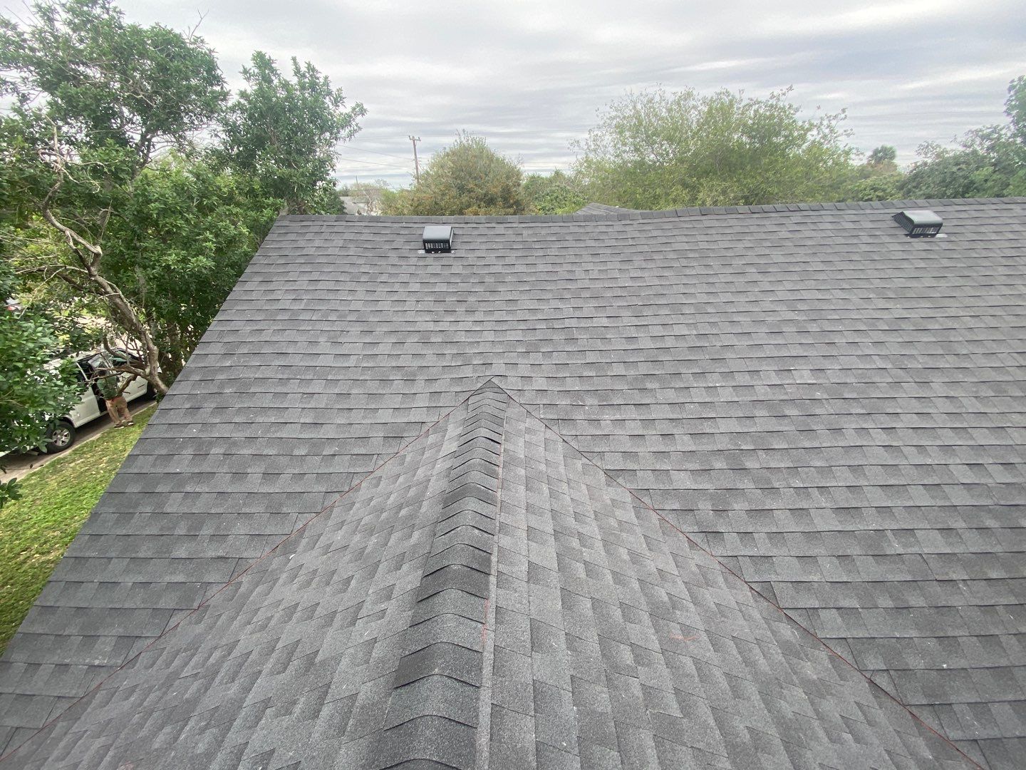 Residential Roofing Installation using GAF Natural Shadow by Lighthouse Roofing