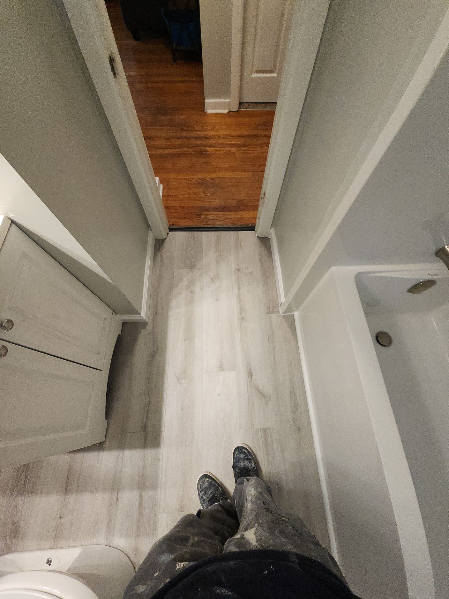 Bathroom Remodel using Bathtub by The Shower Company