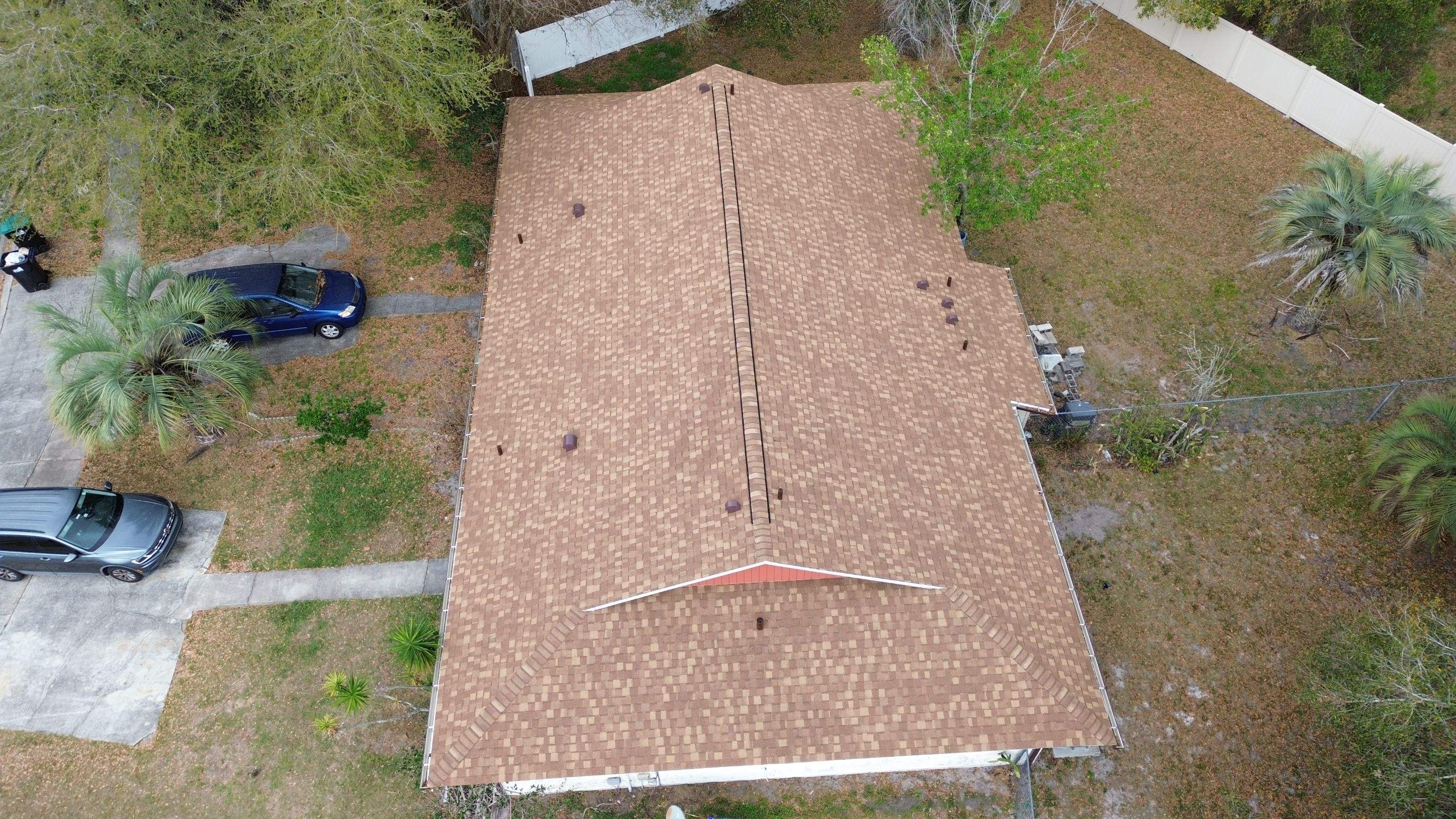 Shingle reroof in Orlando FL by Gold Key Roofing