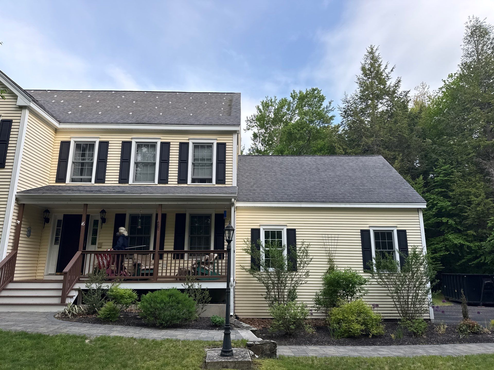Complete Asphalt Shingle Roof Replacement for Brentwood NH Residence by Compass exteriors