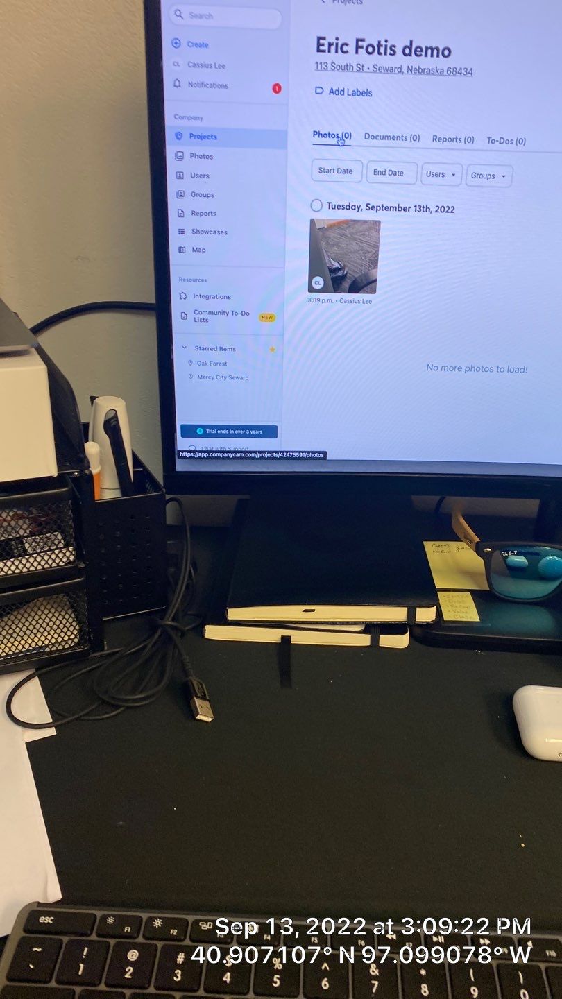 Retaining Wall Install  by CompanyCam Sales Demo