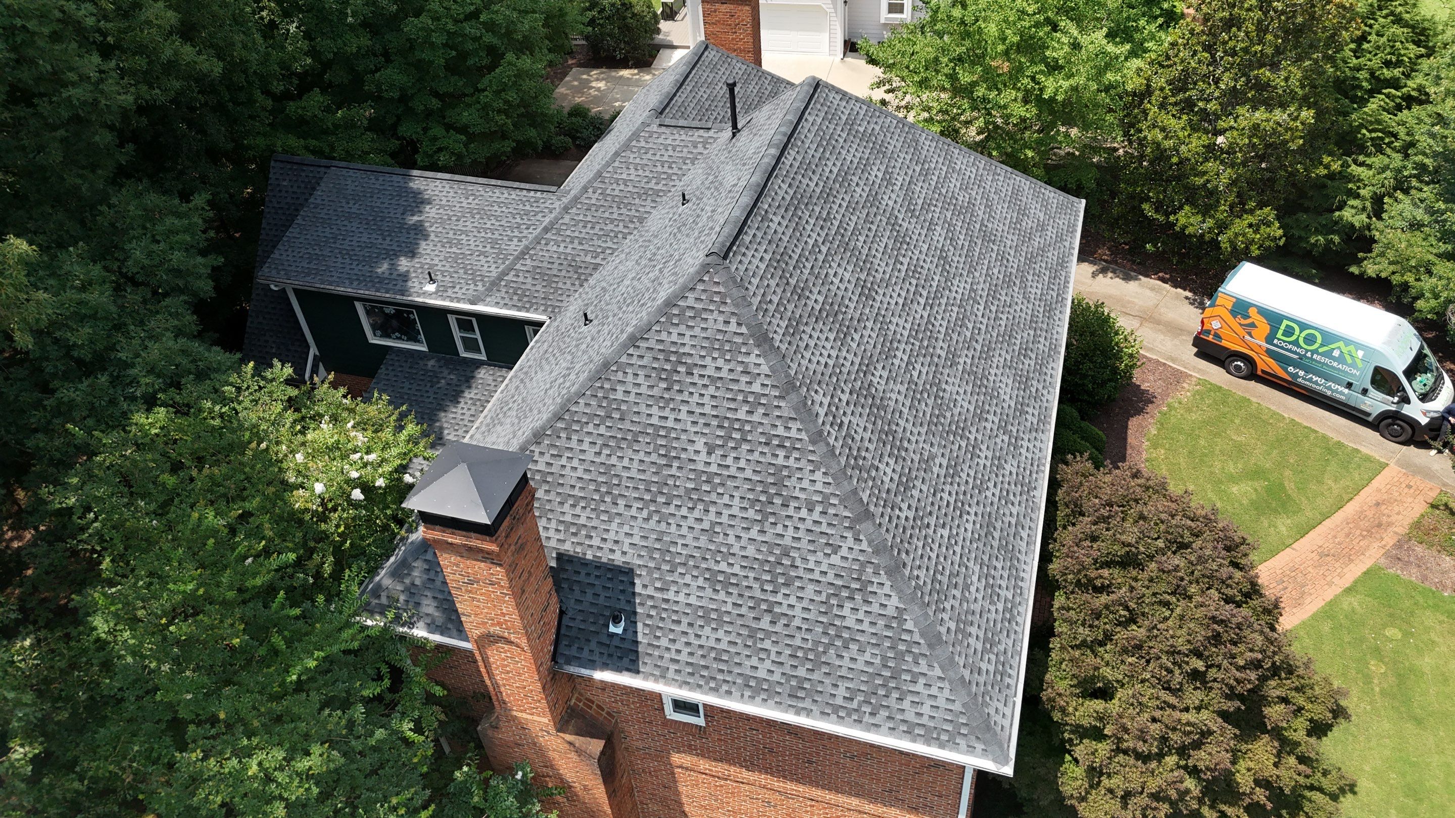 North Spalding Lake Dr  Atlanta Roof Replacement  by Dom Roofing & Restoration