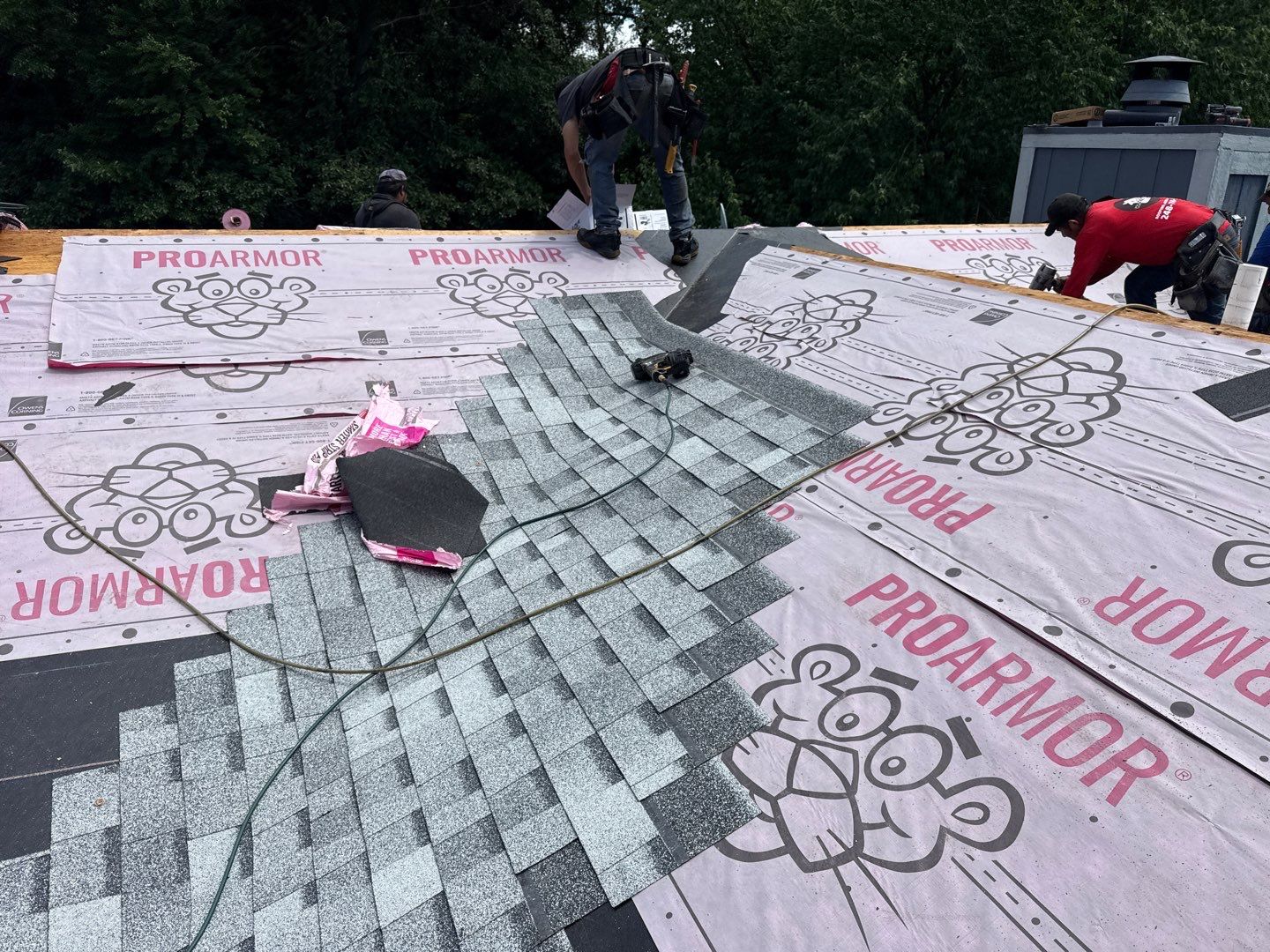 Roof Replacement using Owens Corning Tru Definitions by 180 Contractors