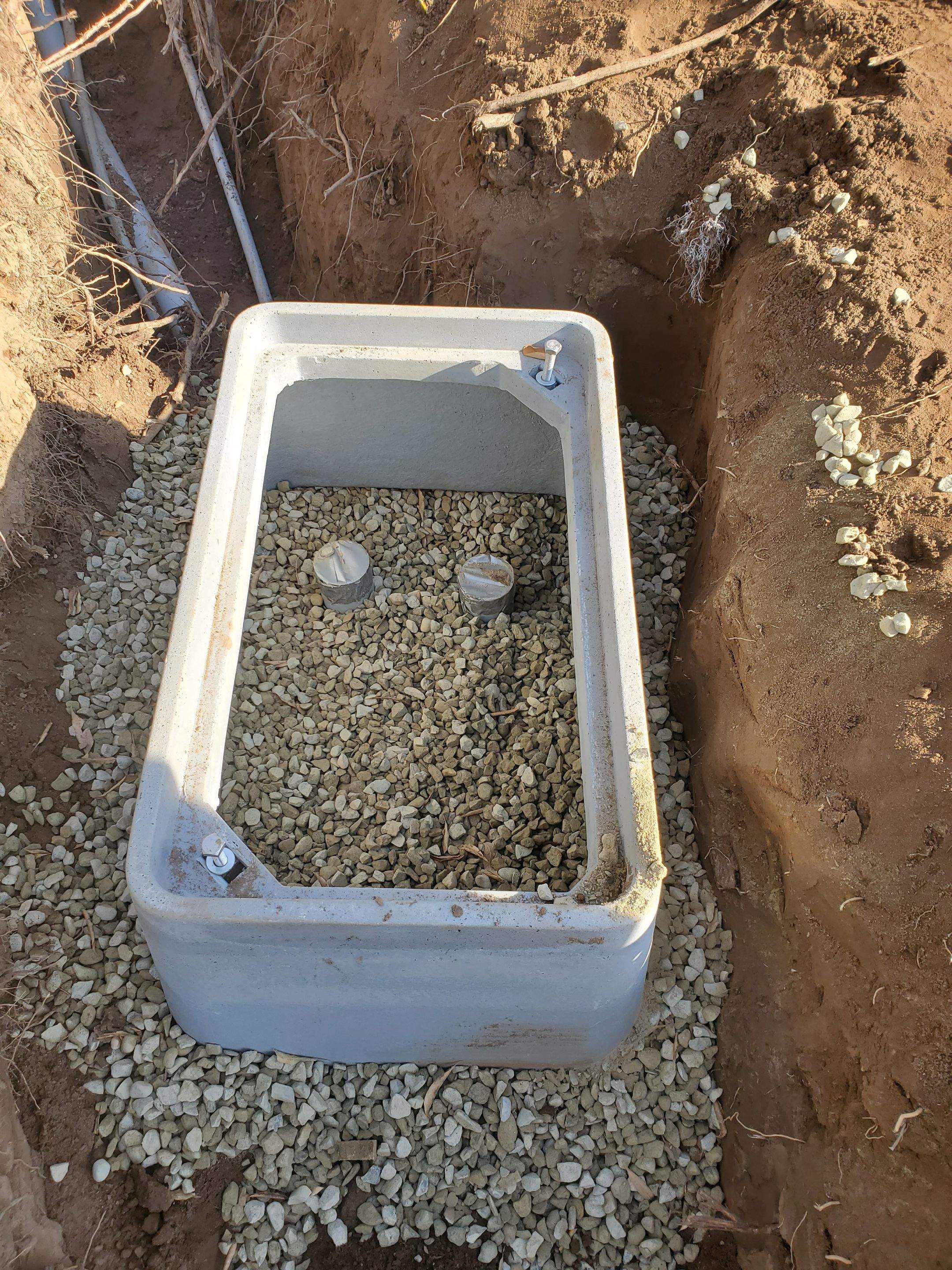 overhead to underground service by Peach Electric Inc