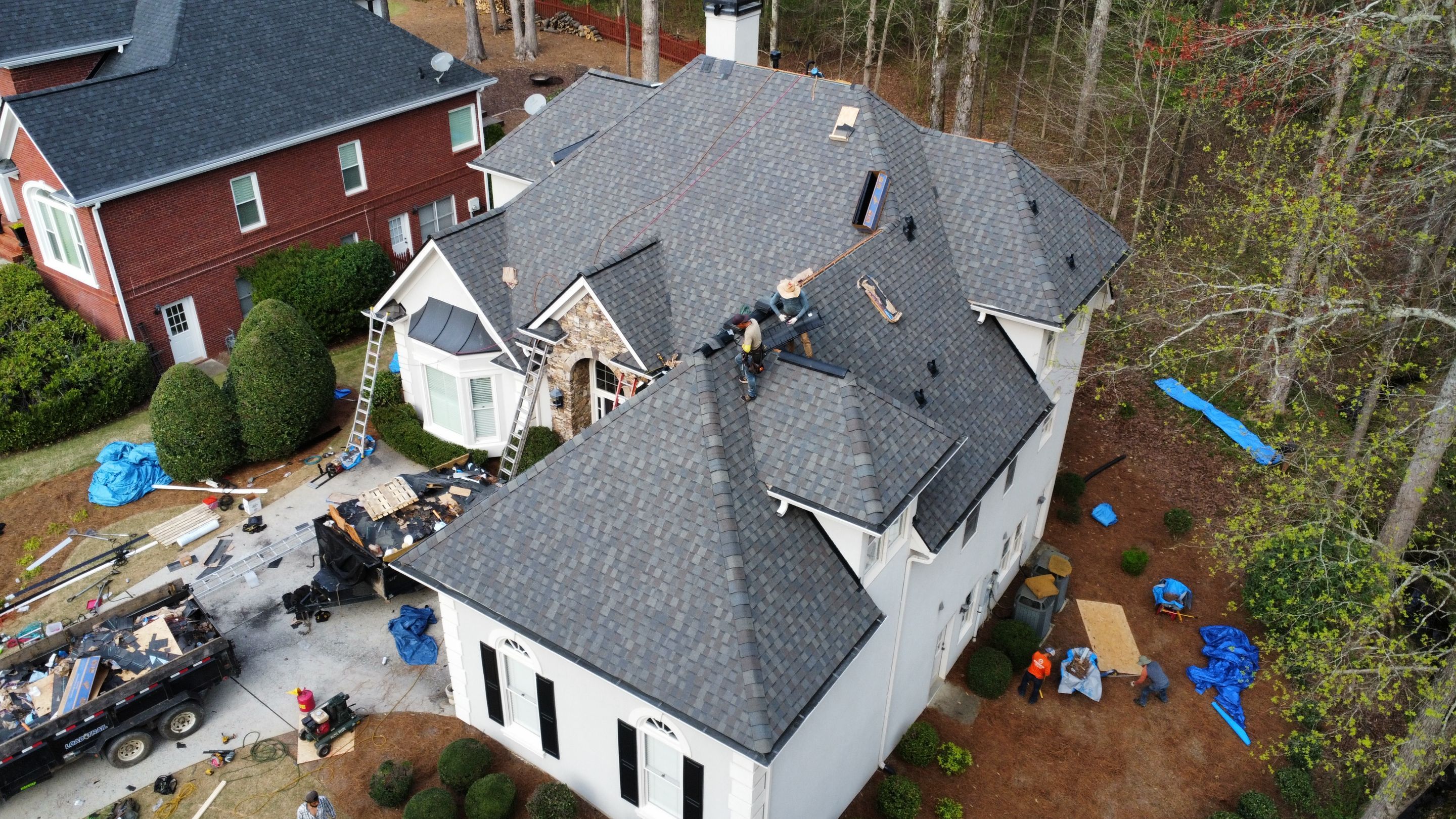 Cumming, GA Roof Replacement CertainTeed Landmark Pro Max Def Driftwood by Reset Roofing