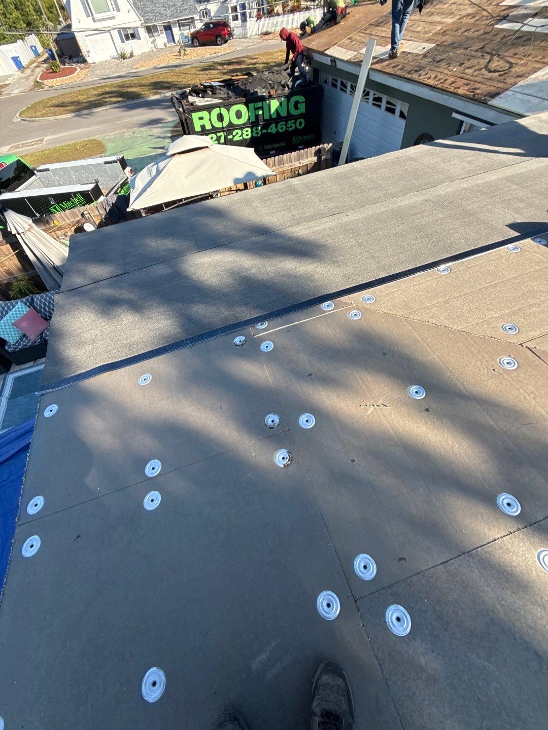 Project in St. Petersburg 33713 by Mitchell Roofing Company LLC 