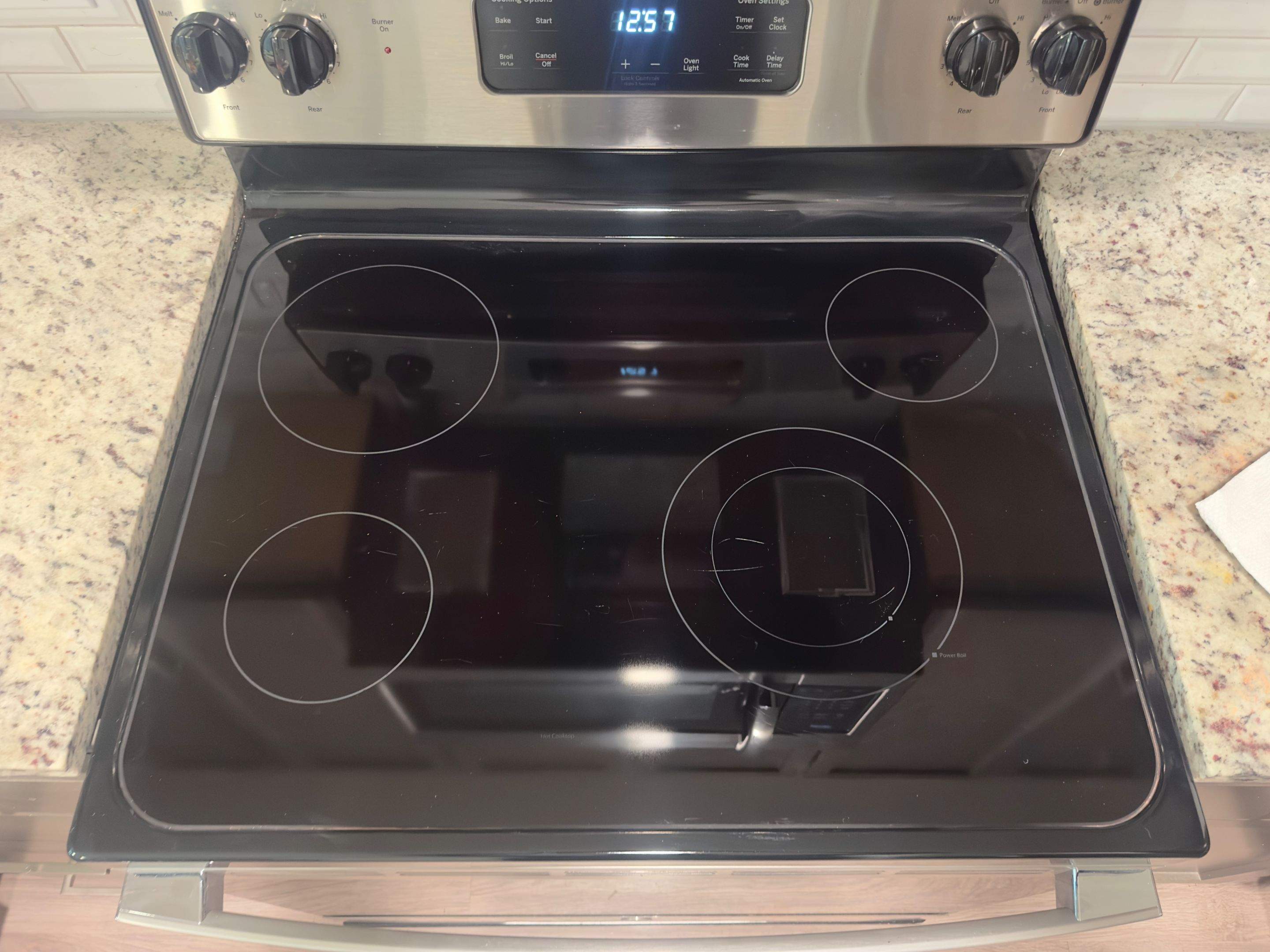 Glass Cooktop Restoration by Surface Experts - Cypress / North Katy
