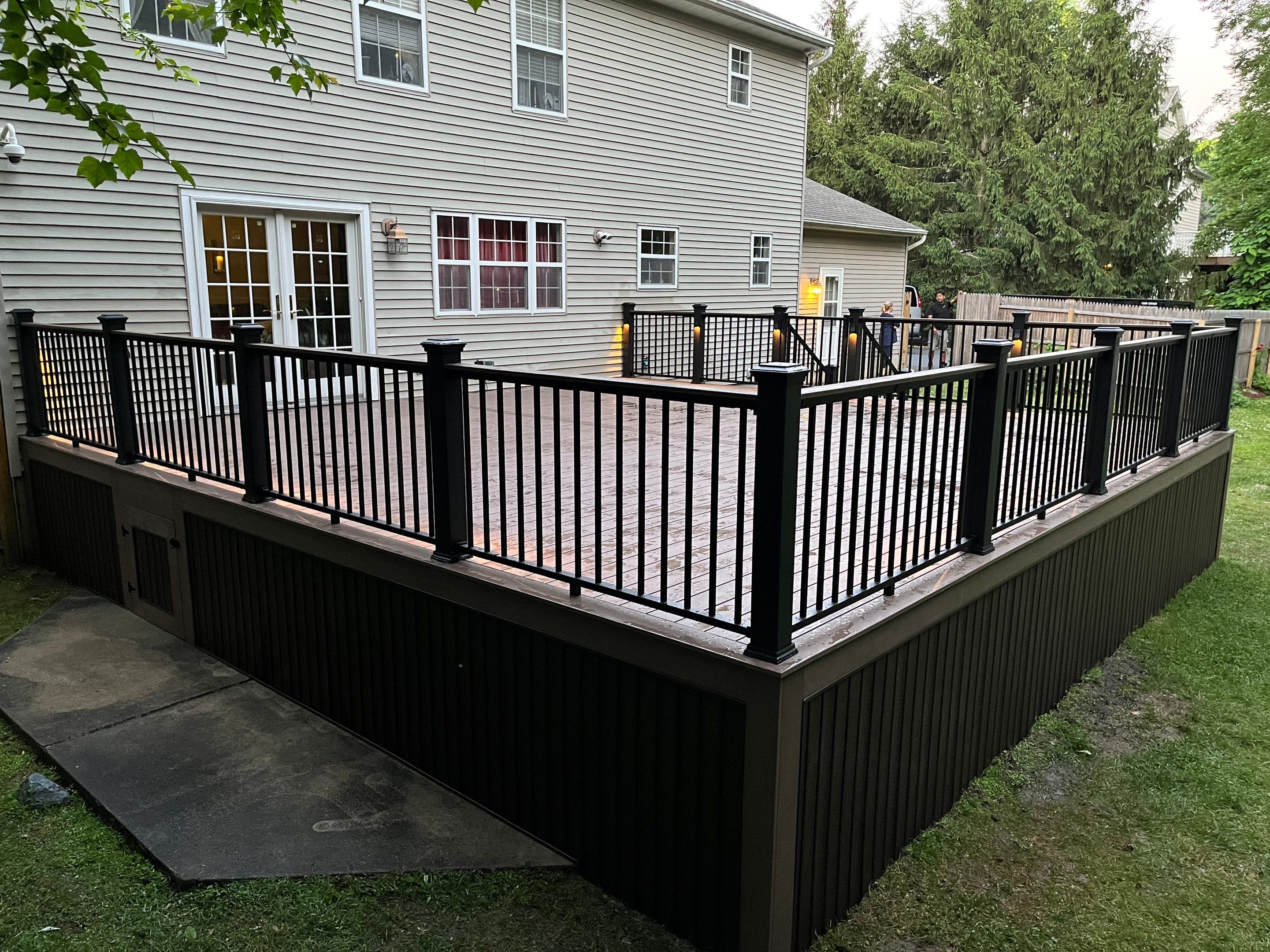 New Deck in Robinsville by deck guardian
