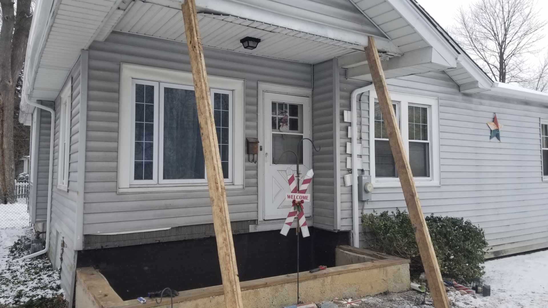 Porch and Entry Door by Ivy Lea Construction